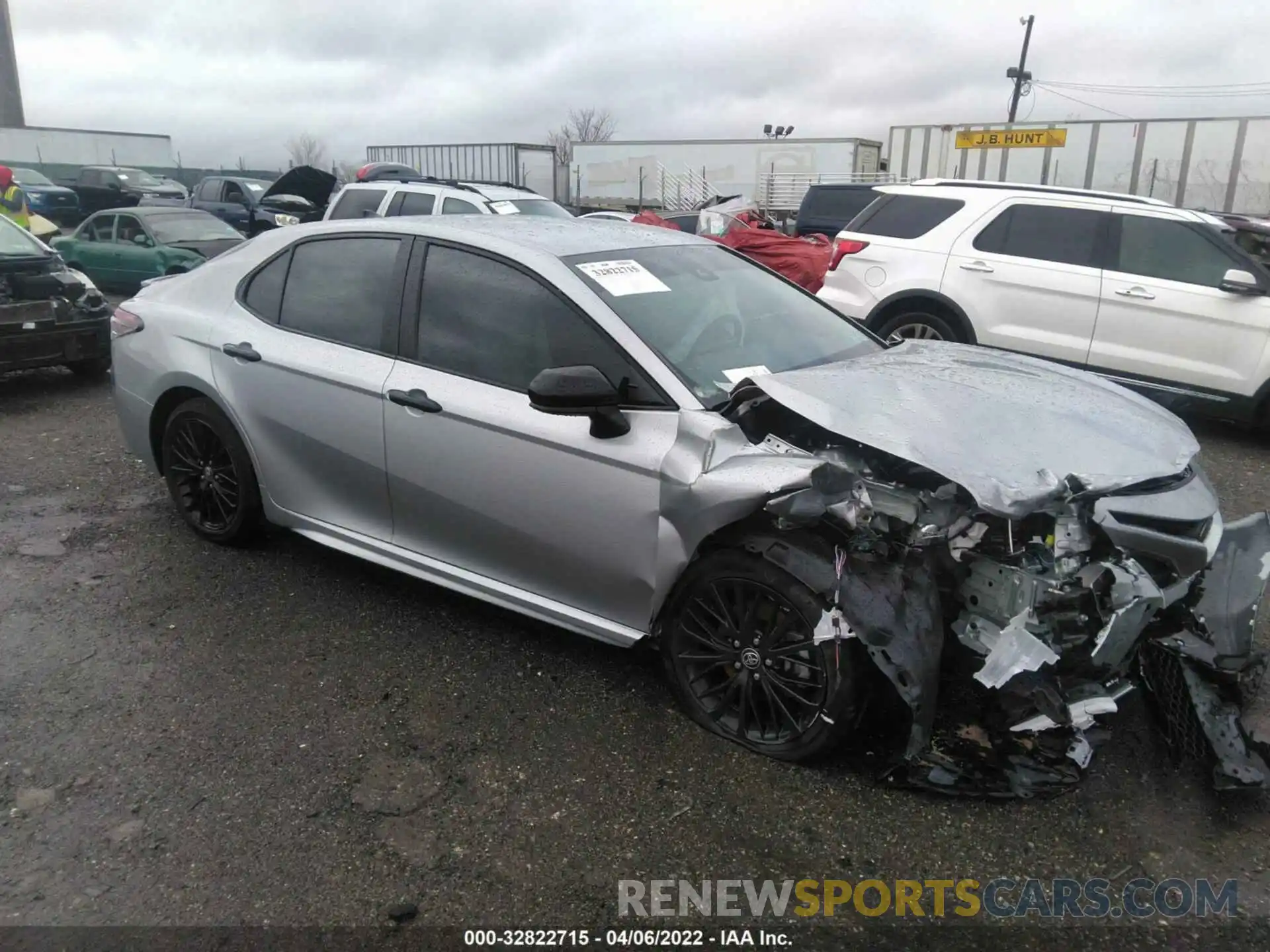 1 Photograph of a damaged car 4T1G11BK1MU044065 TOYOTA CAMRY 2021