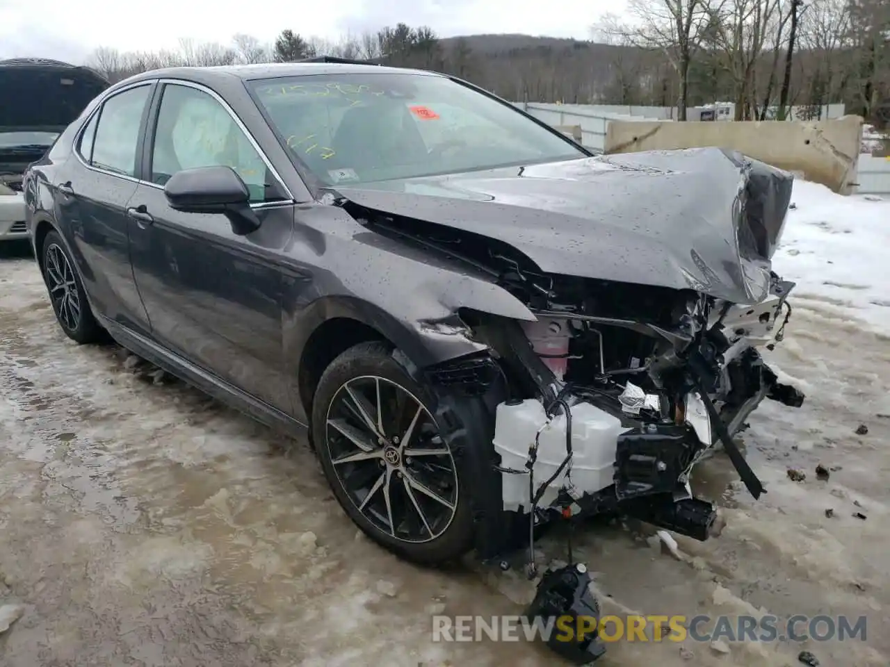 1 Photograph of a damaged car 4T1G11BK1MU044258 TOYOTA CAMRY 2021