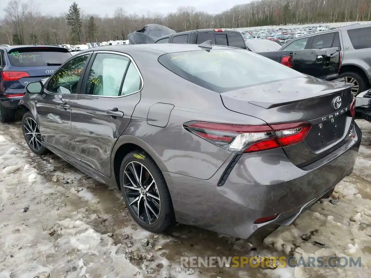 3 Photograph of a damaged car 4T1G11BK1MU044258 TOYOTA CAMRY 2021