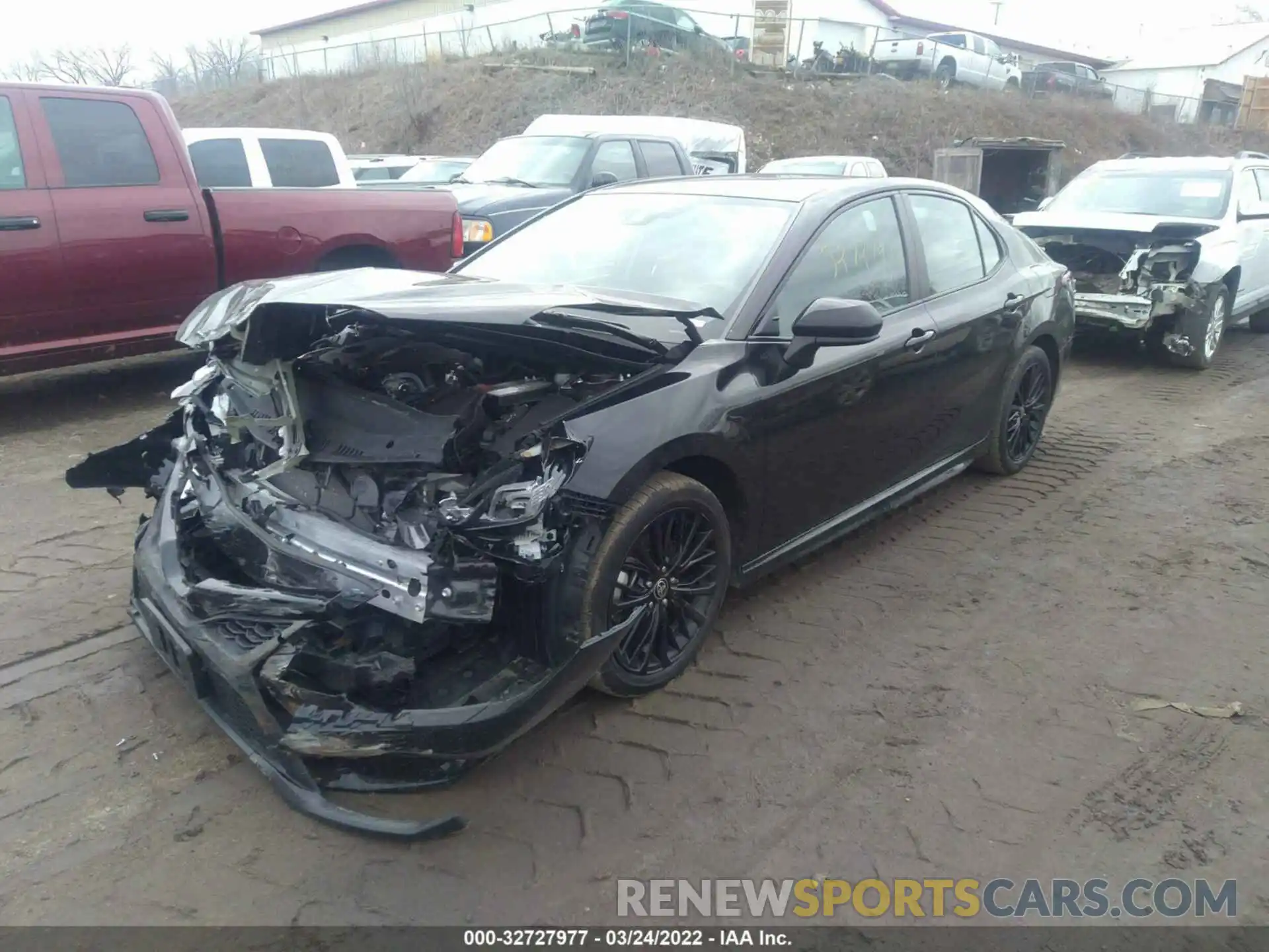 2 Photograph of a damaged car 4T1G11BK1MU044261 TOYOTA CAMRY 2021