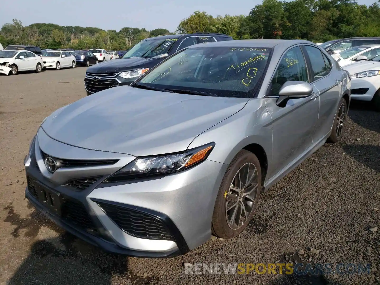 2 Photograph of a damaged car 4T1G11BK2MU020289 TOYOTA CAMRY 2021