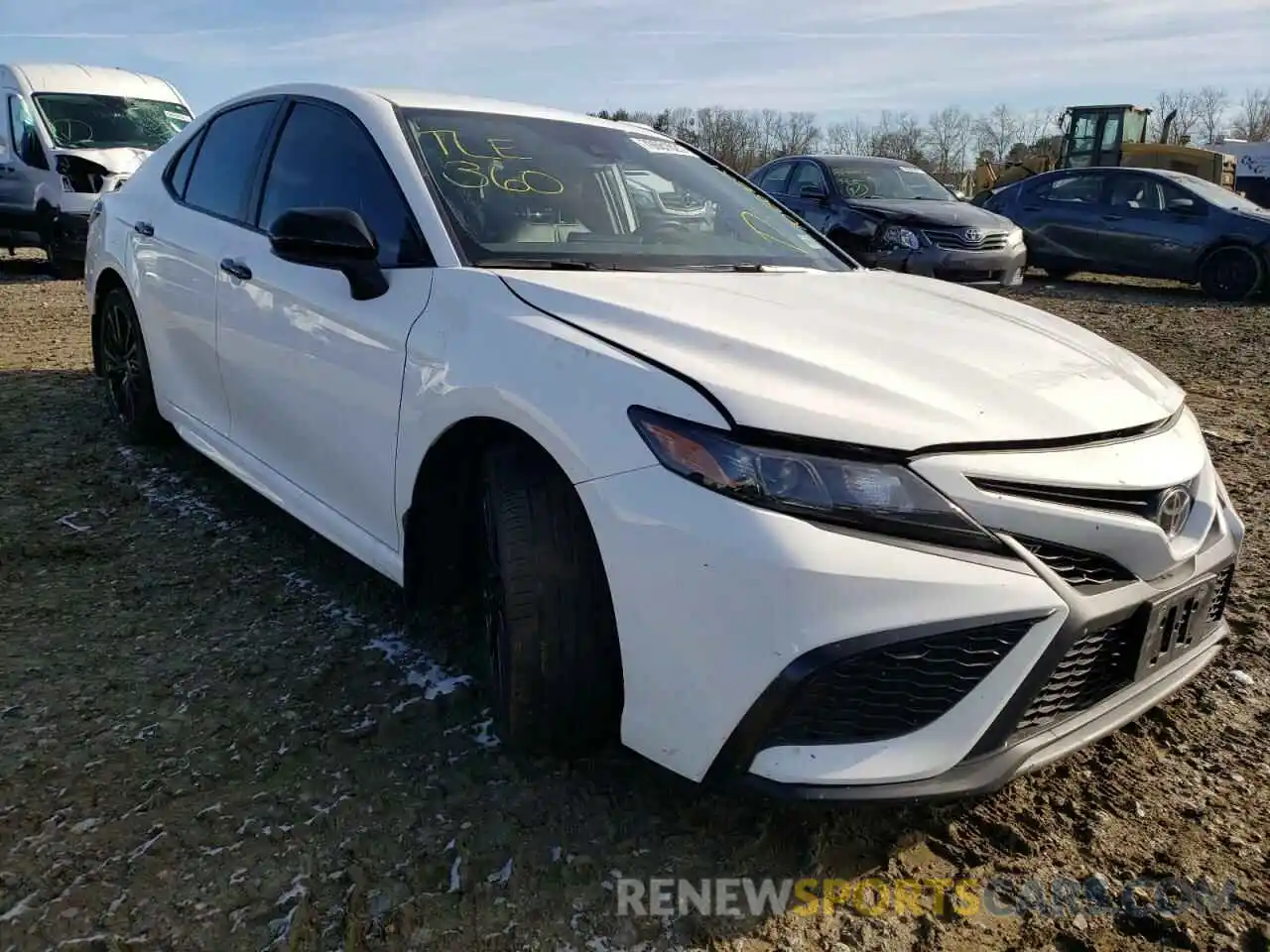 1 Photograph of a damaged car 4T1G11BK2MU020678 TOYOTA CAMRY 2021