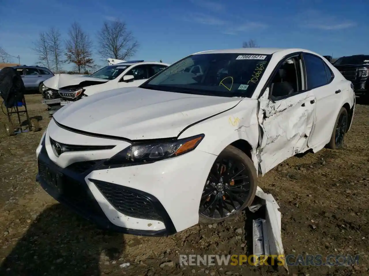 2 Photograph of a damaged car 4T1G11BK2MU020678 TOYOTA CAMRY 2021