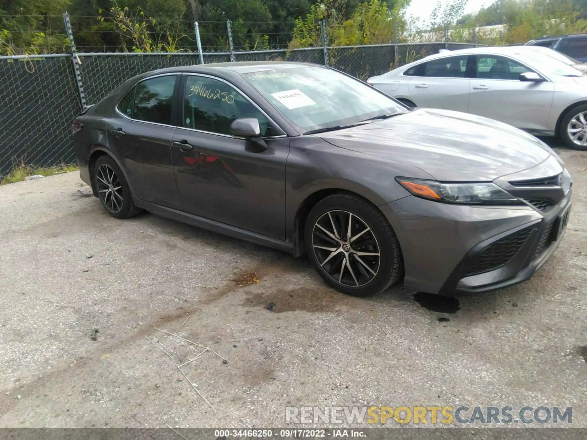 1 Photograph of a damaged car 4T1G11BK2MU020809 TOYOTA CAMRY 2021