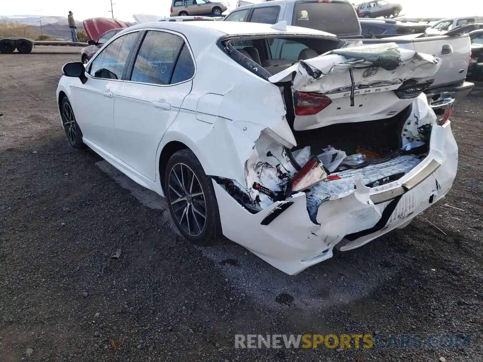 3 Photograph of a damaged car 4T1G11BK2MU032037 TOYOTA CAMRY 2021