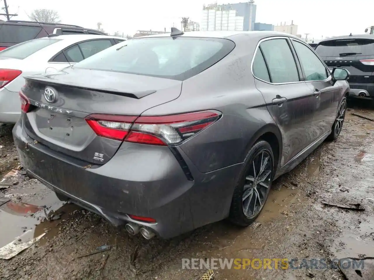 4 Фотография поврежденного автомобиля 4T1G11BK2MU033740 TOYOTA CAMRY 2021