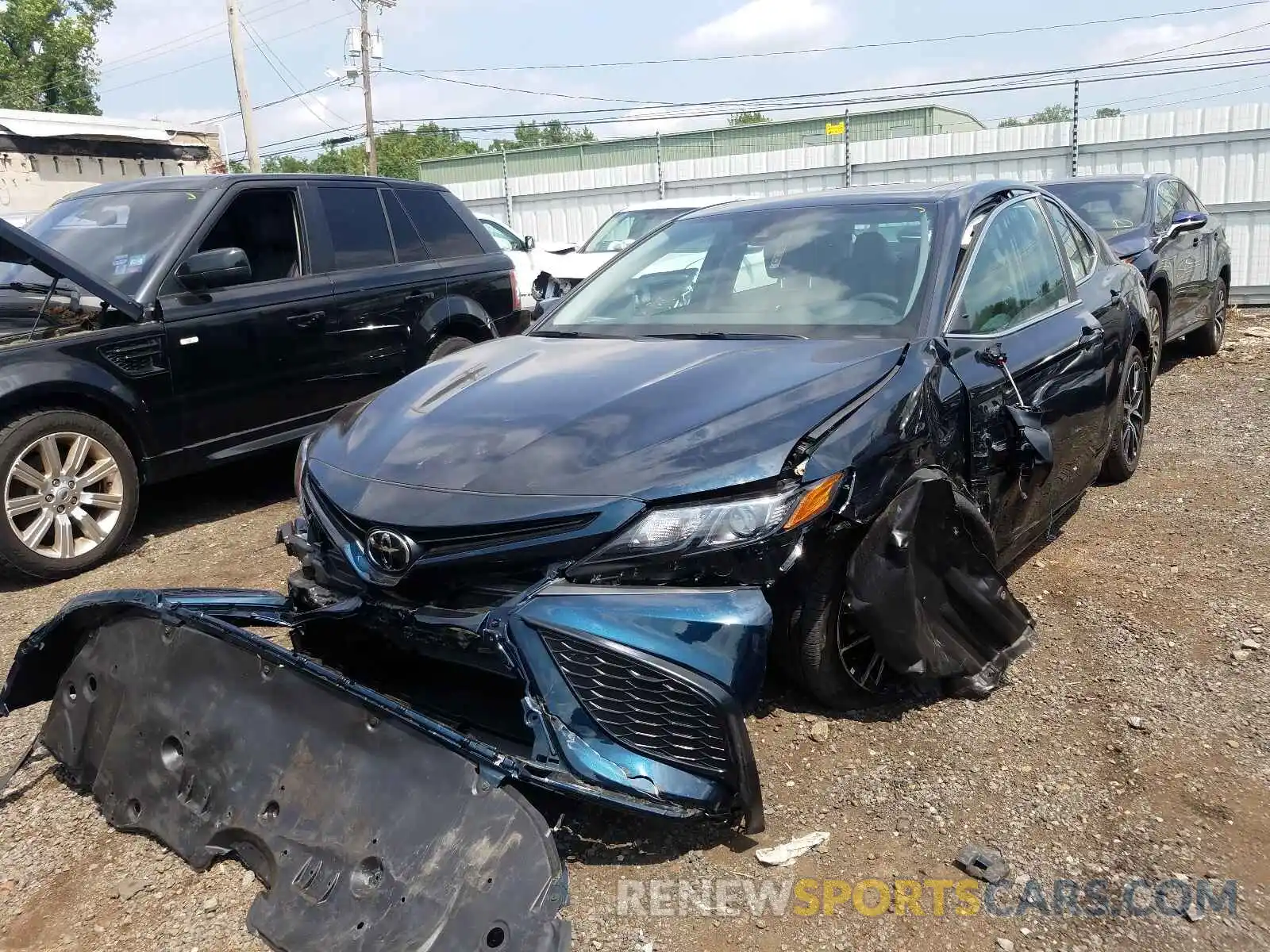 2 Photograph of a damaged car 4T1G11BK2MU037660 TOYOTA CAMRY 2021