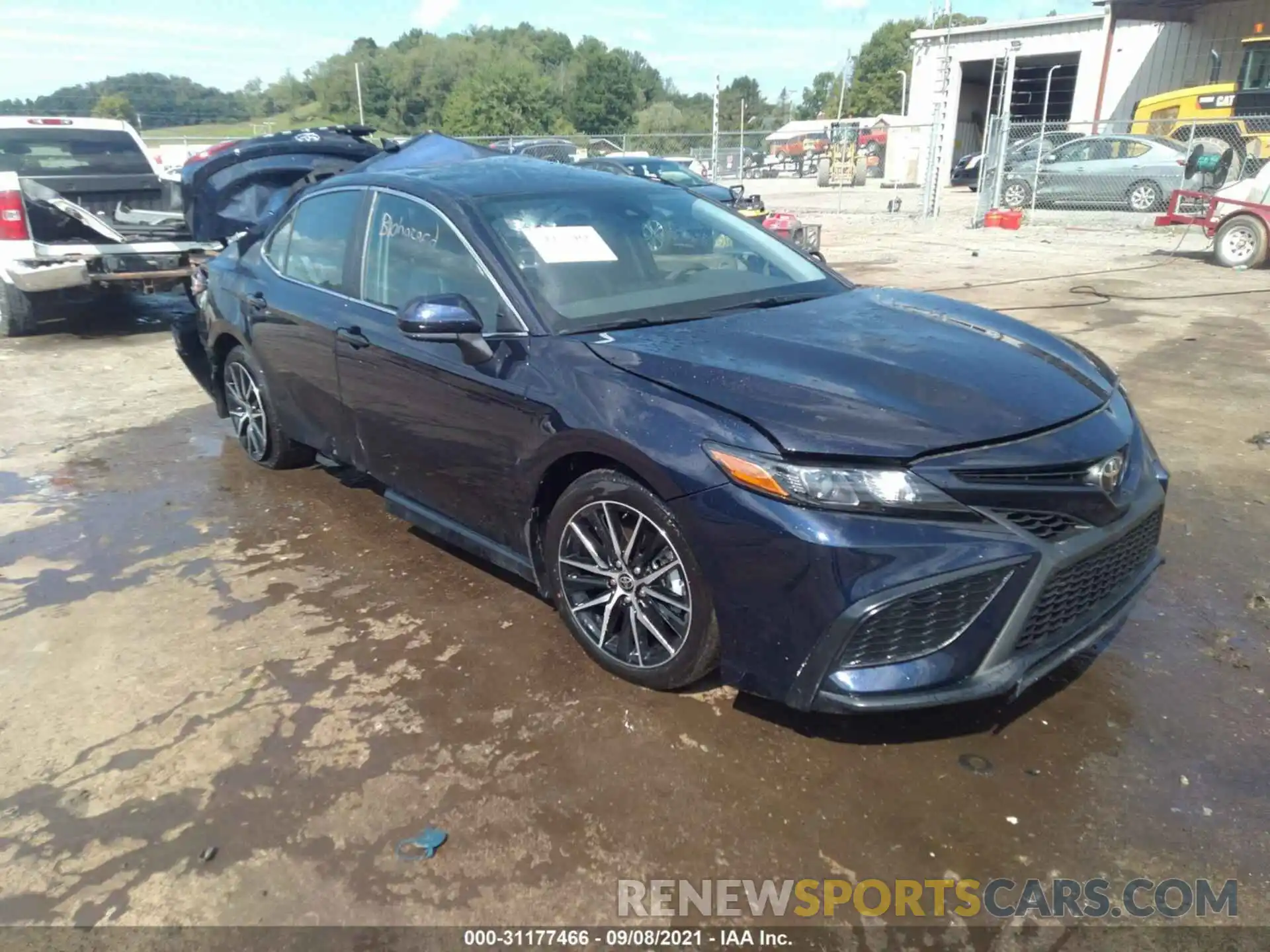 1 Photograph of a damaged car 4T1G11BK2MU045581 TOYOTA CAMRY 2021