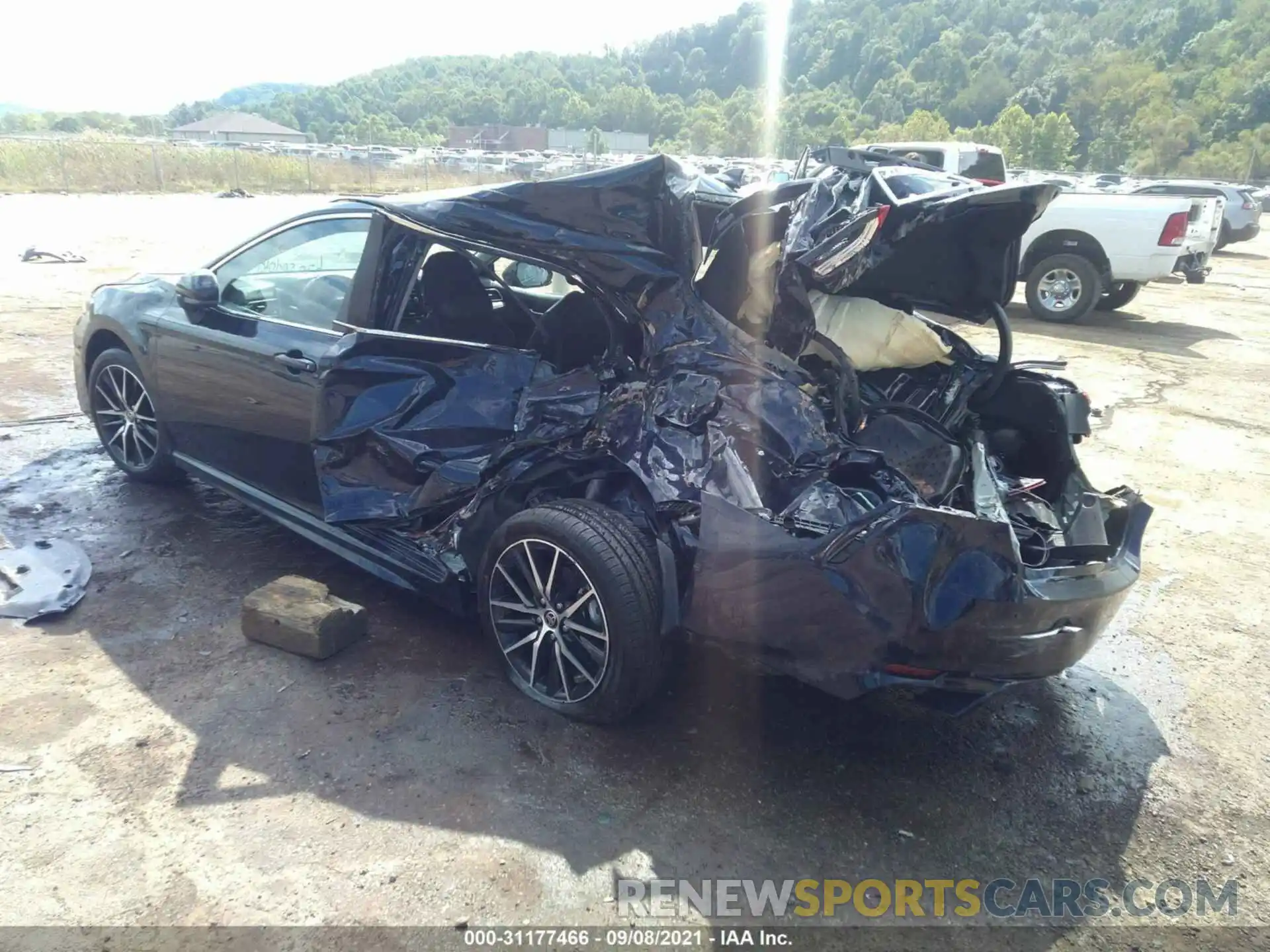 3 Photograph of a damaged car 4T1G11BK2MU045581 TOYOTA CAMRY 2021