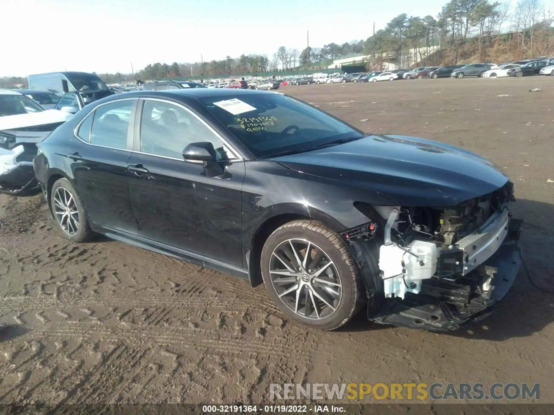 1 Photograph of a damaged car 4T1G11BK3MU021211 TOYOTA CAMRY 2021