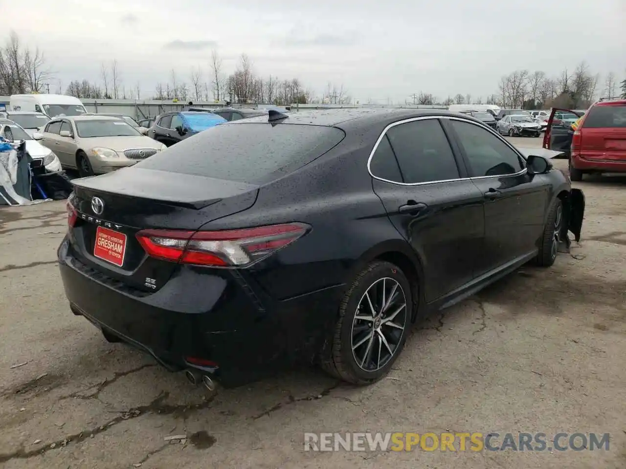 4 Photograph of a damaged car 4T1G11BK3MU024769 TOYOTA CAMRY 2021