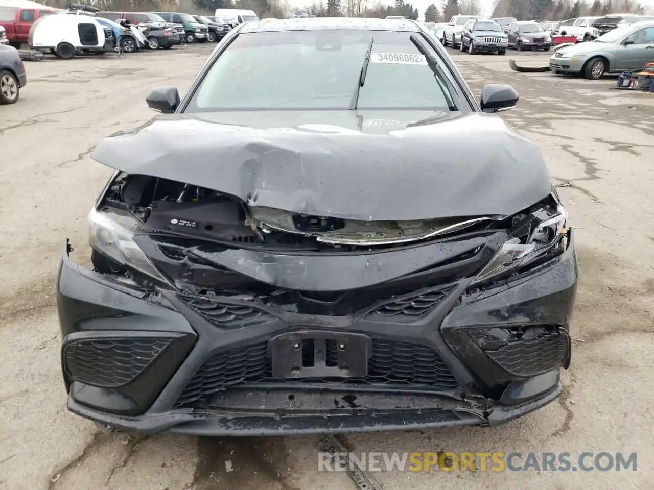 9 Photograph of a damaged car 4T1G11BK3MU024769 TOYOTA CAMRY 2021