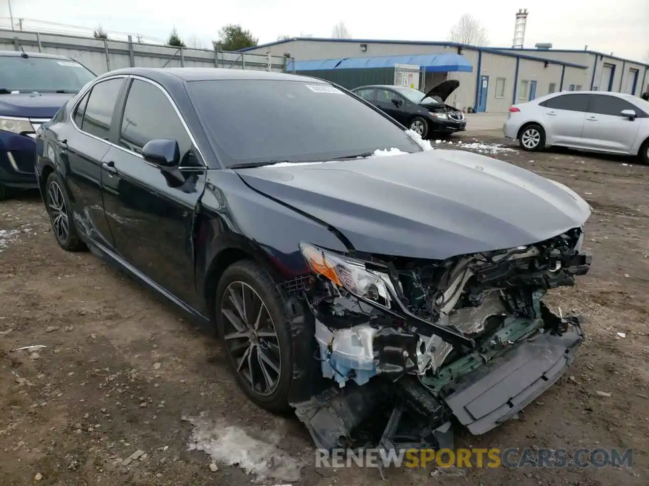 1 Photograph of a damaged car 4T1G11BK3MU030362 TOYOTA CAMRY 2021