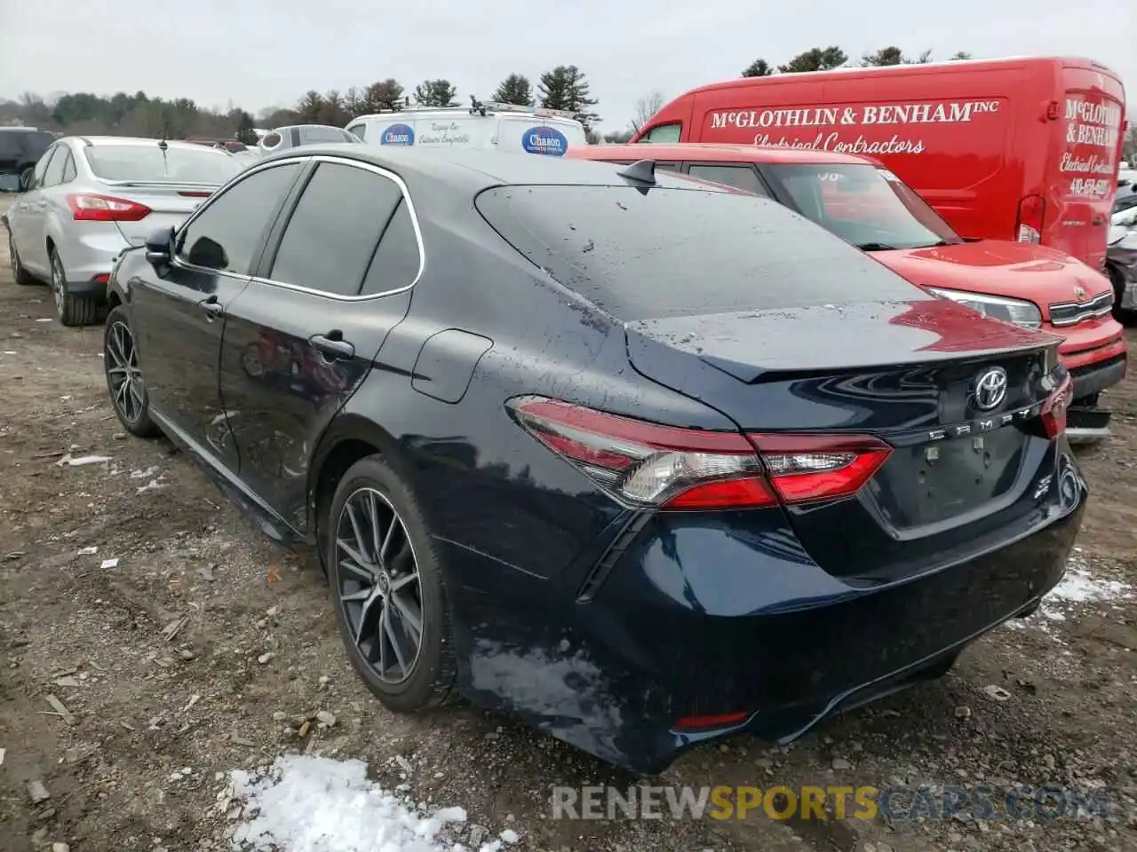 3 Photograph of a damaged car 4T1G11BK3MU030362 TOYOTA CAMRY 2021