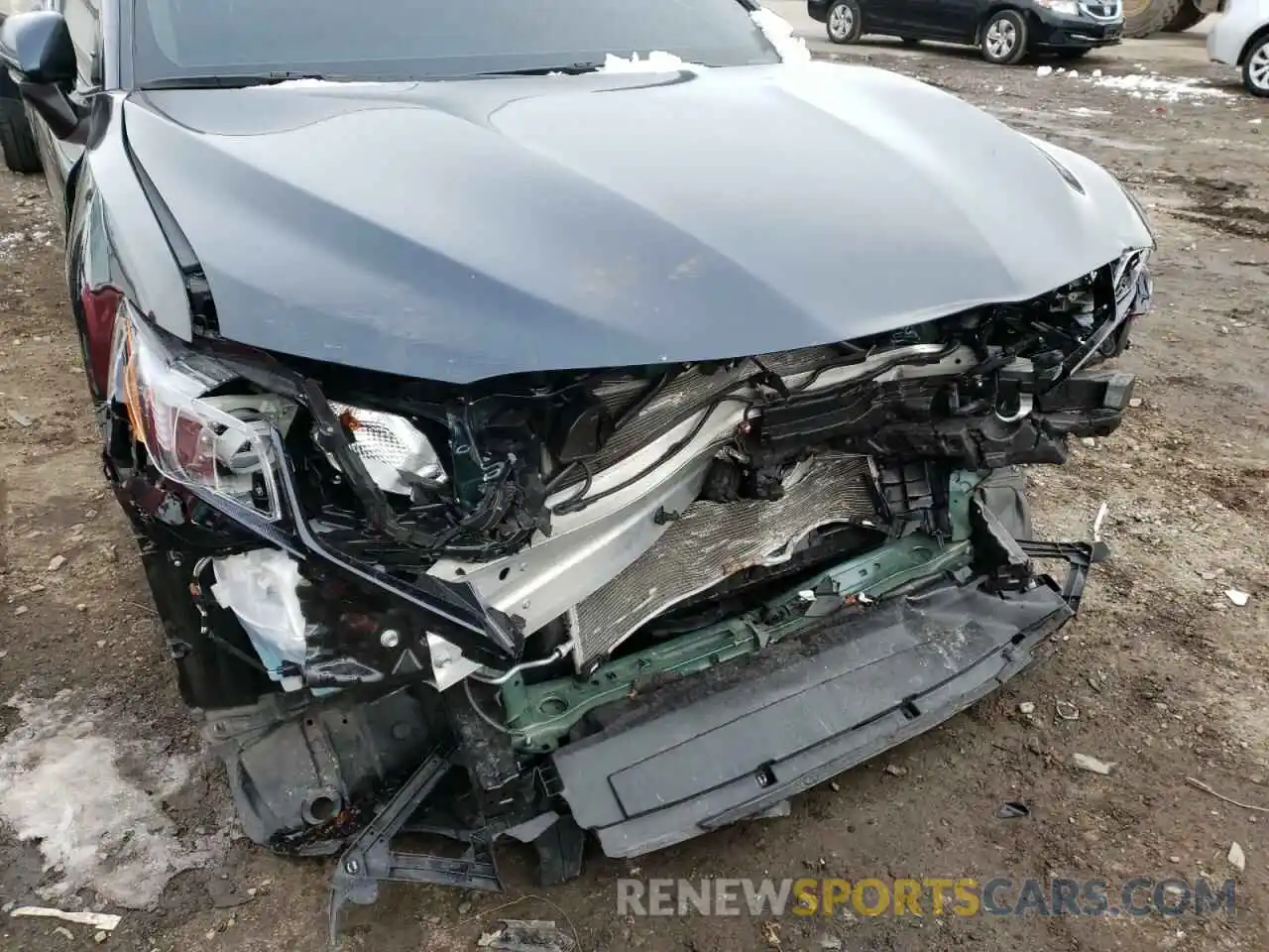 9 Photograph of a damaged car 4T1G11BK3MU030362 TOYOTA CAMRY 2021