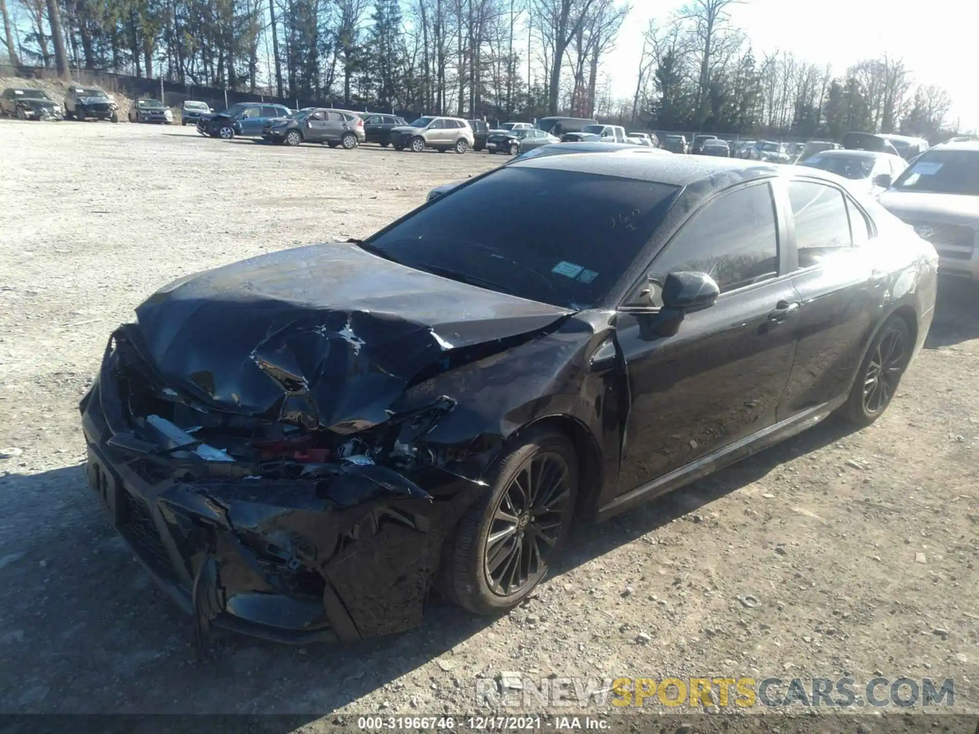 2 Photograph of a damaged car 4T1G11BK3MU034394 TOYOTA CAMRY 2021