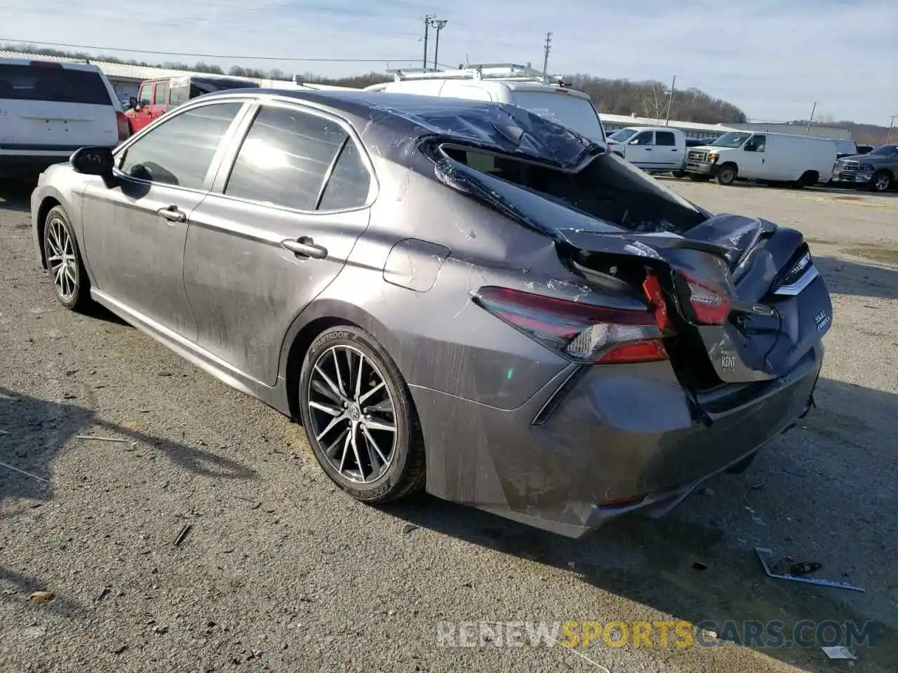 3 Photograph of a damaged car 4T1G11BK4MU022044 TOYOTA CAMRY 2021