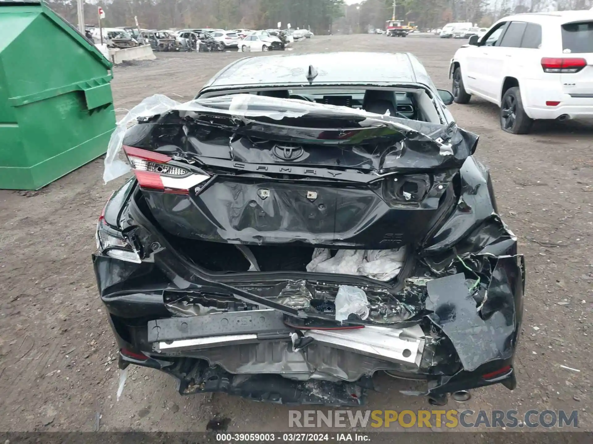 16 Photograph of a damaged car 4T1G11BK4MU030323 TOYOTA CAMRY 2021