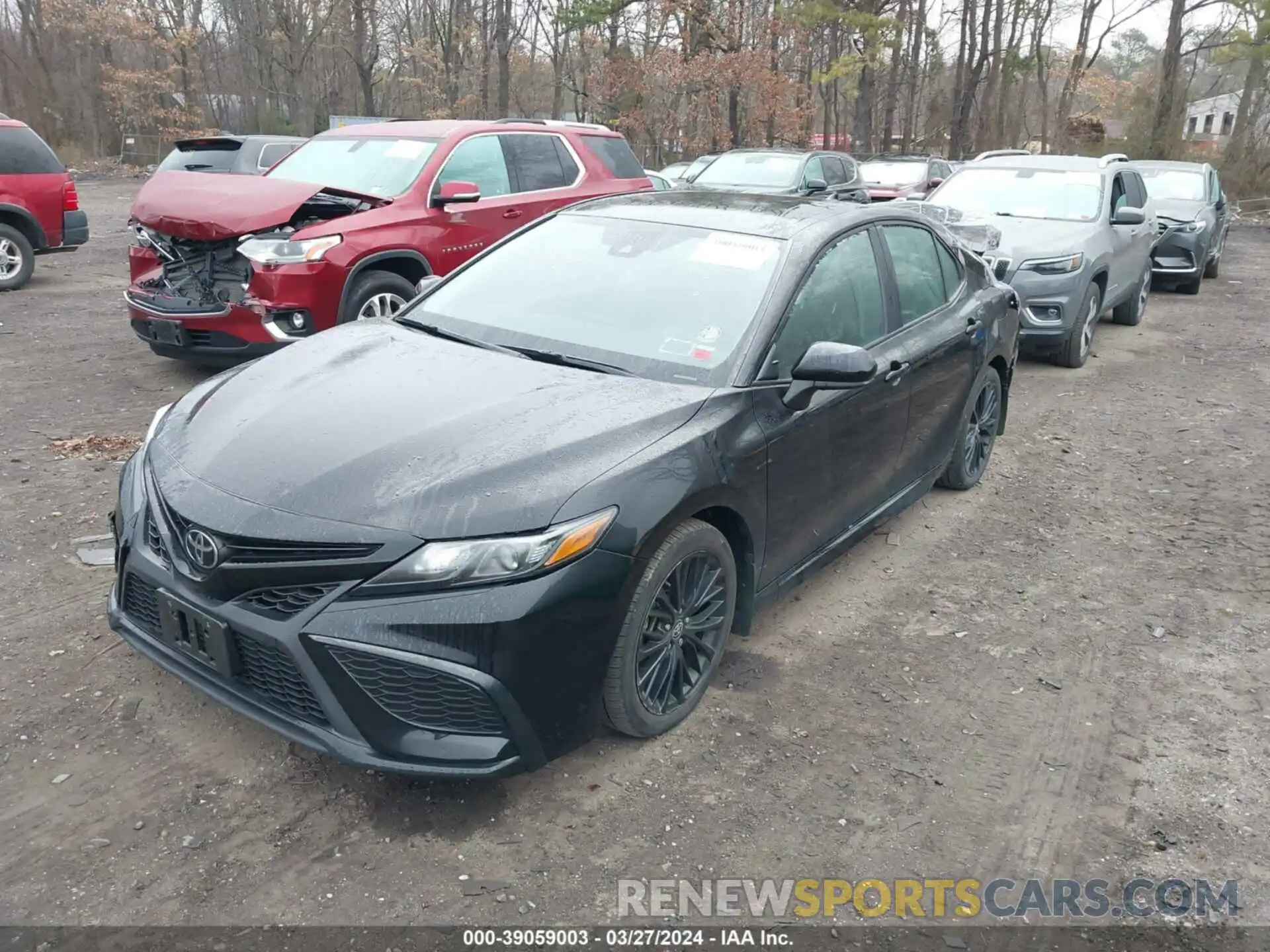 2 Photograph of a damaged car 4T1G11BK4MU030323 TOYOTA CAMRY 2021