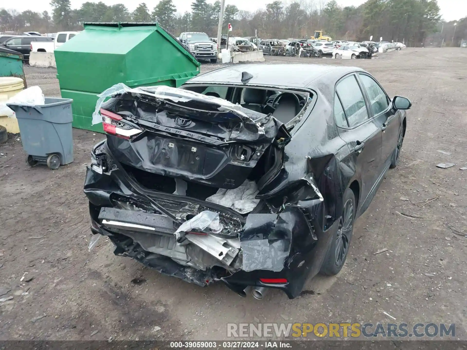 6 Photograph of a damaged car 4T1G11BK4MU030323 TOYOTA CAMRY 2021