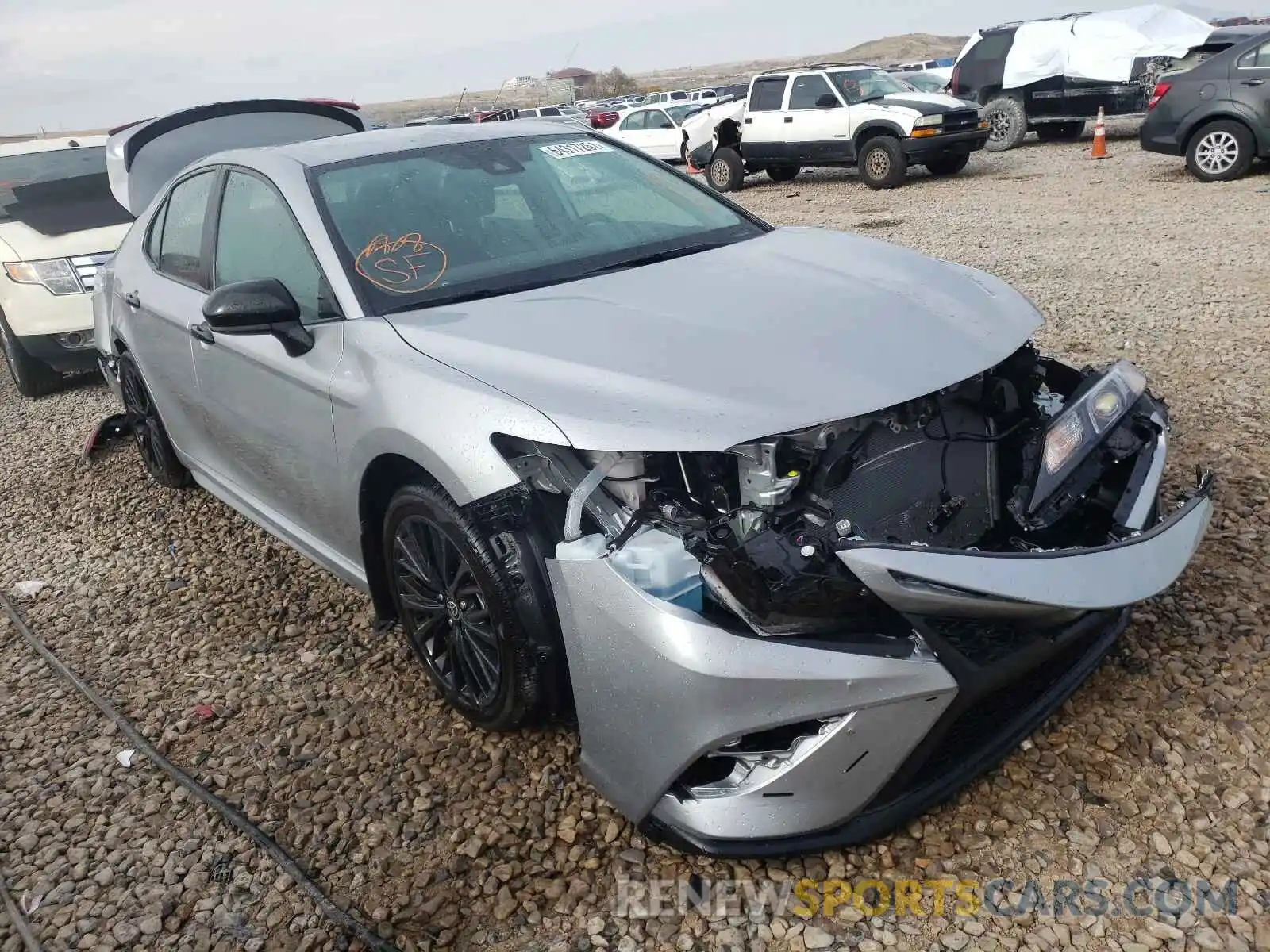 1 Photograph of a damaged car 4T1G11BK4MU033142 TOYOTA CAMRY 2021