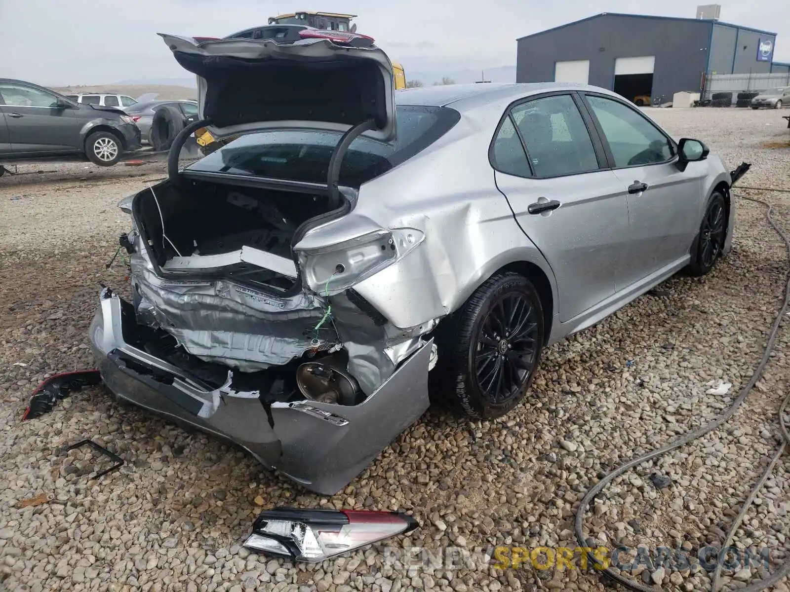 4 Photograph of a damaged car 4T1G11BK4MU033142 TOYOTA CAMRY 2021