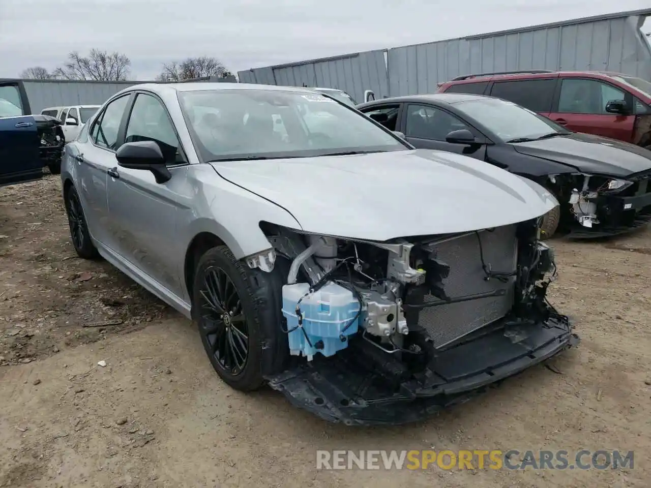 1 Photograph of a damaged car 4T1G11BK4MU040723 TOYOTA CAMRY 2021