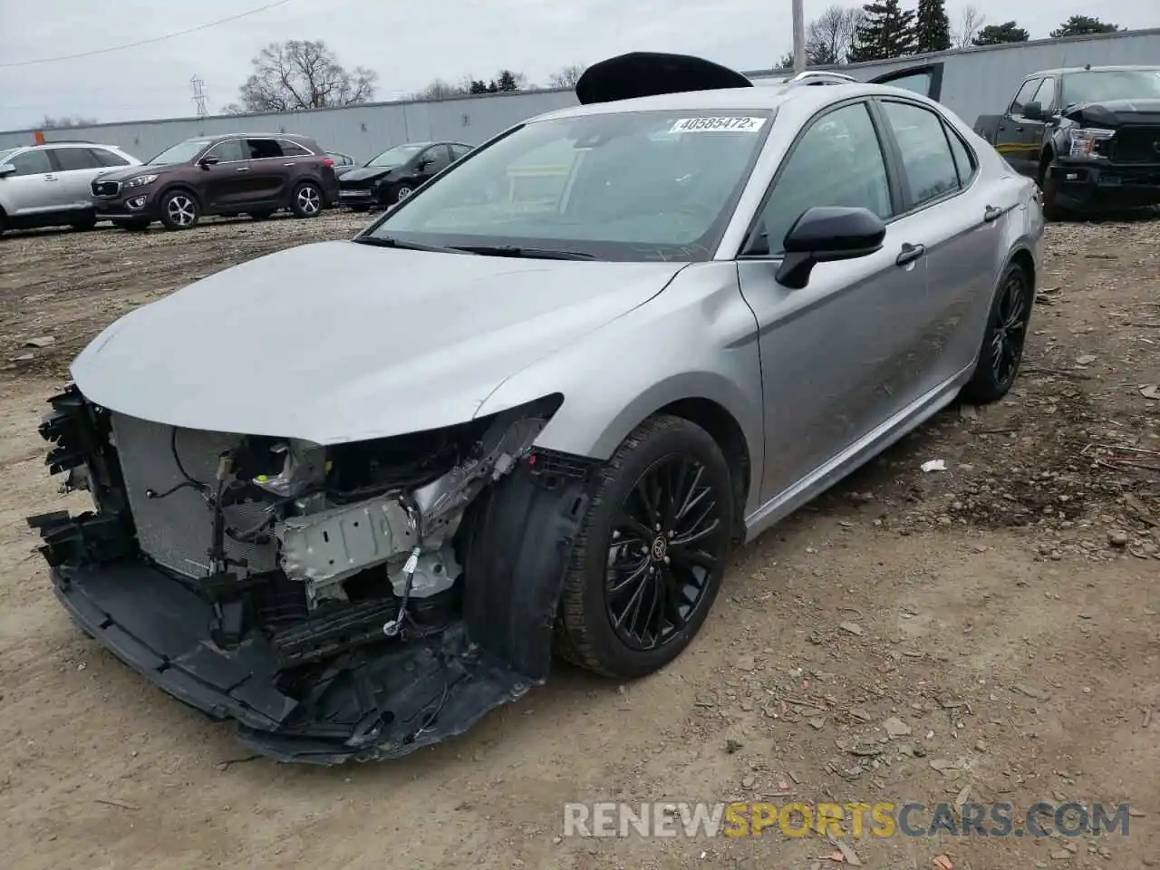 2 Photograph of a damaged car 4T1G11BK4MU040723 TOYOTA CAMRY 2021