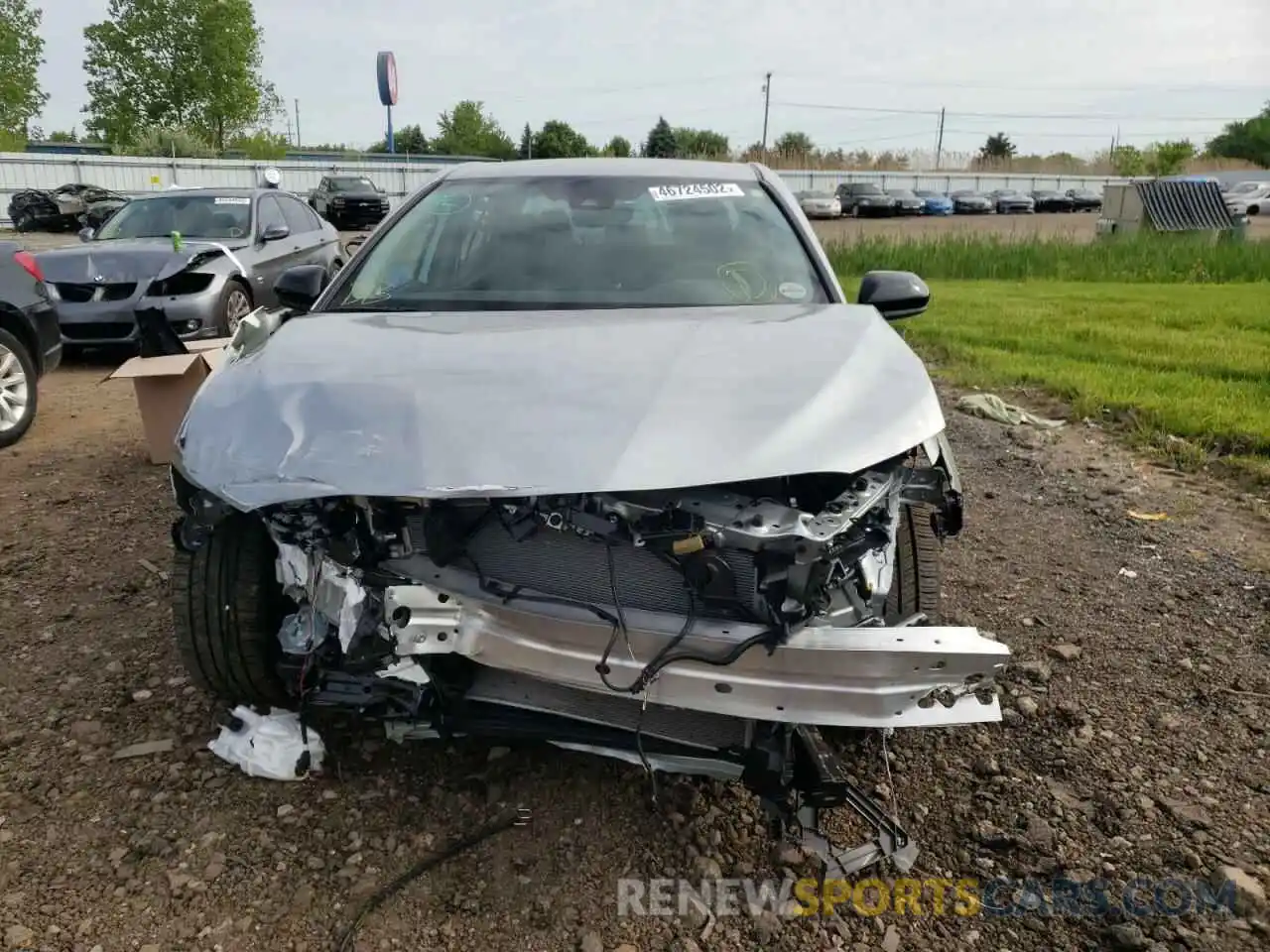 9 Photograph of a damaged car 4T1G11BK5MU021842 TOYOTA CAMRY 2021