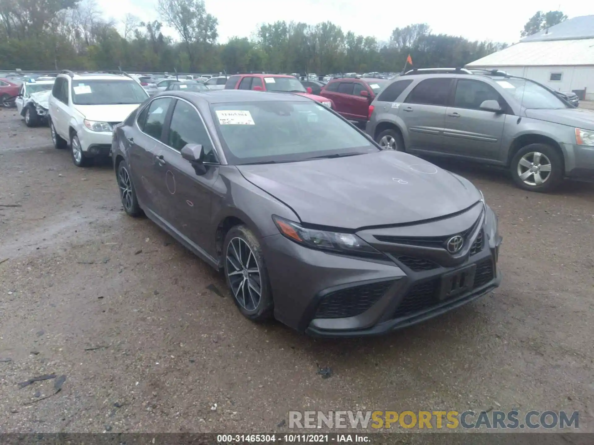 1 Photograph of a damaged car 4T1G11BK5MU022523 TOYOTA CAMRY 2021