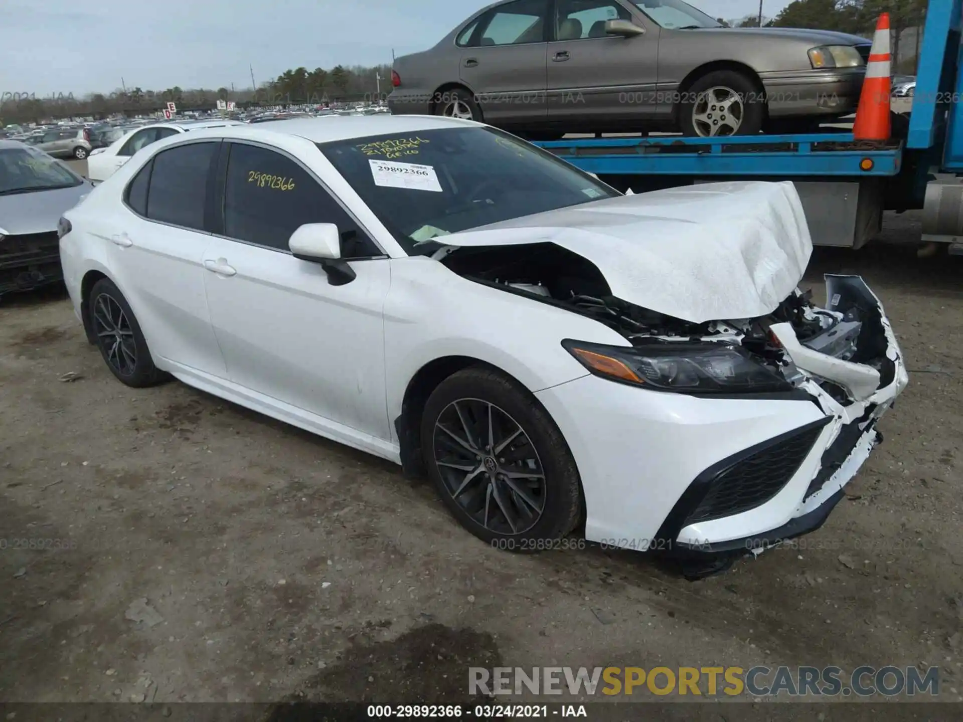 1 Photograph of a damaged car 4T1G11BK5MU024269 TOYOTA CAMRY 2021