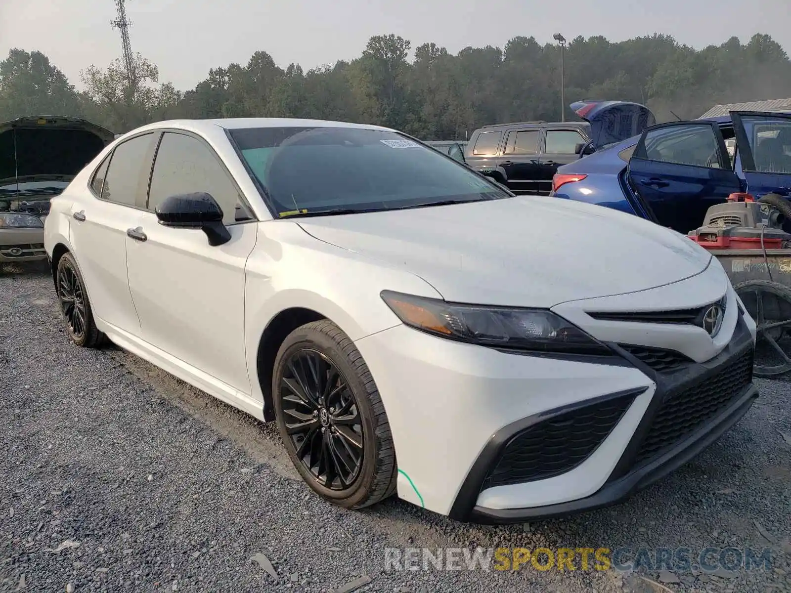 1 Photograph of a damaged car 4T1G11BK5MU024479 TOYOTA CAMRY 2021