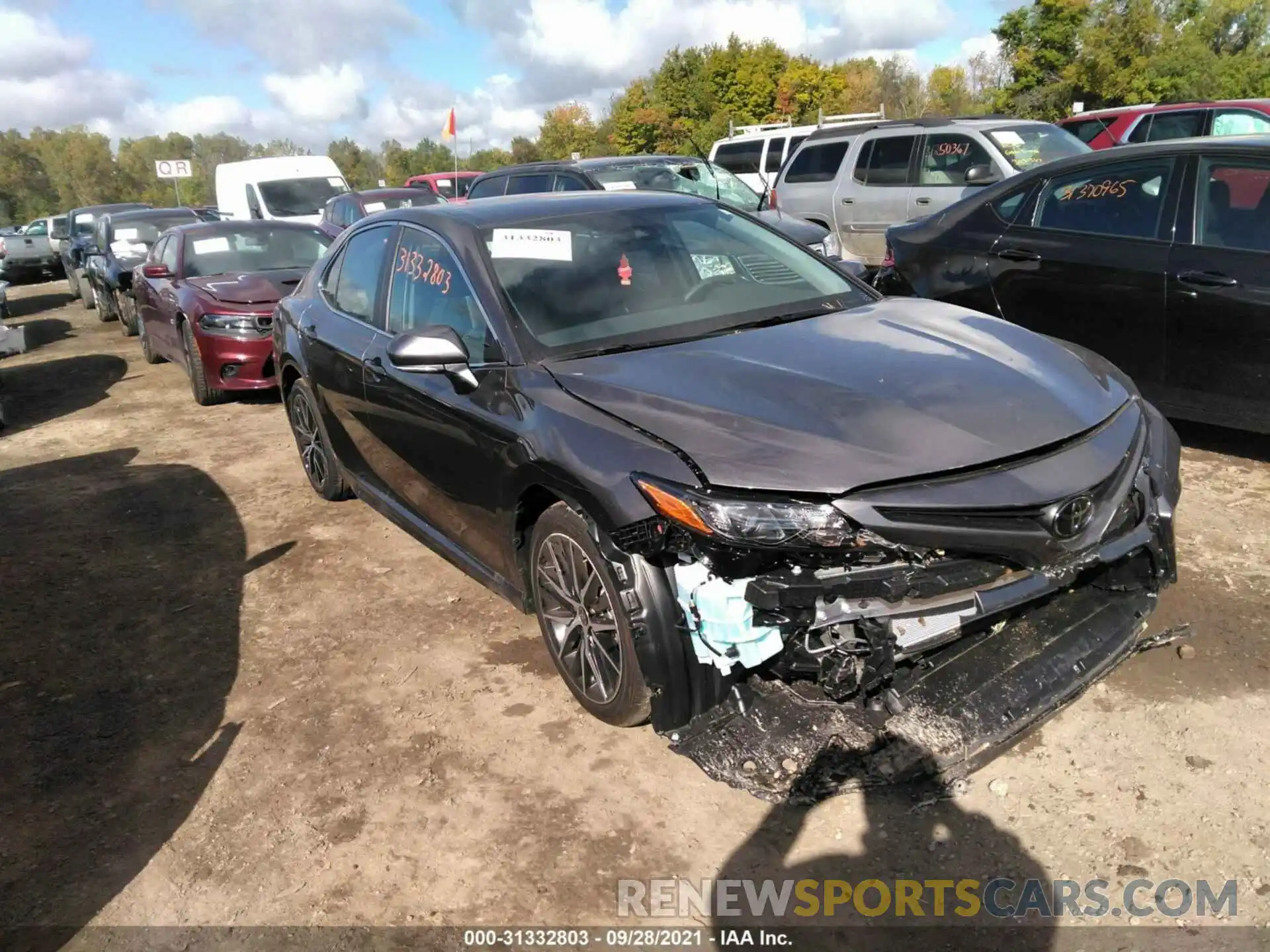 1 Photograph of a damaged car 4T1G11BK5MU046188 TOYOTA CAMRY 2021