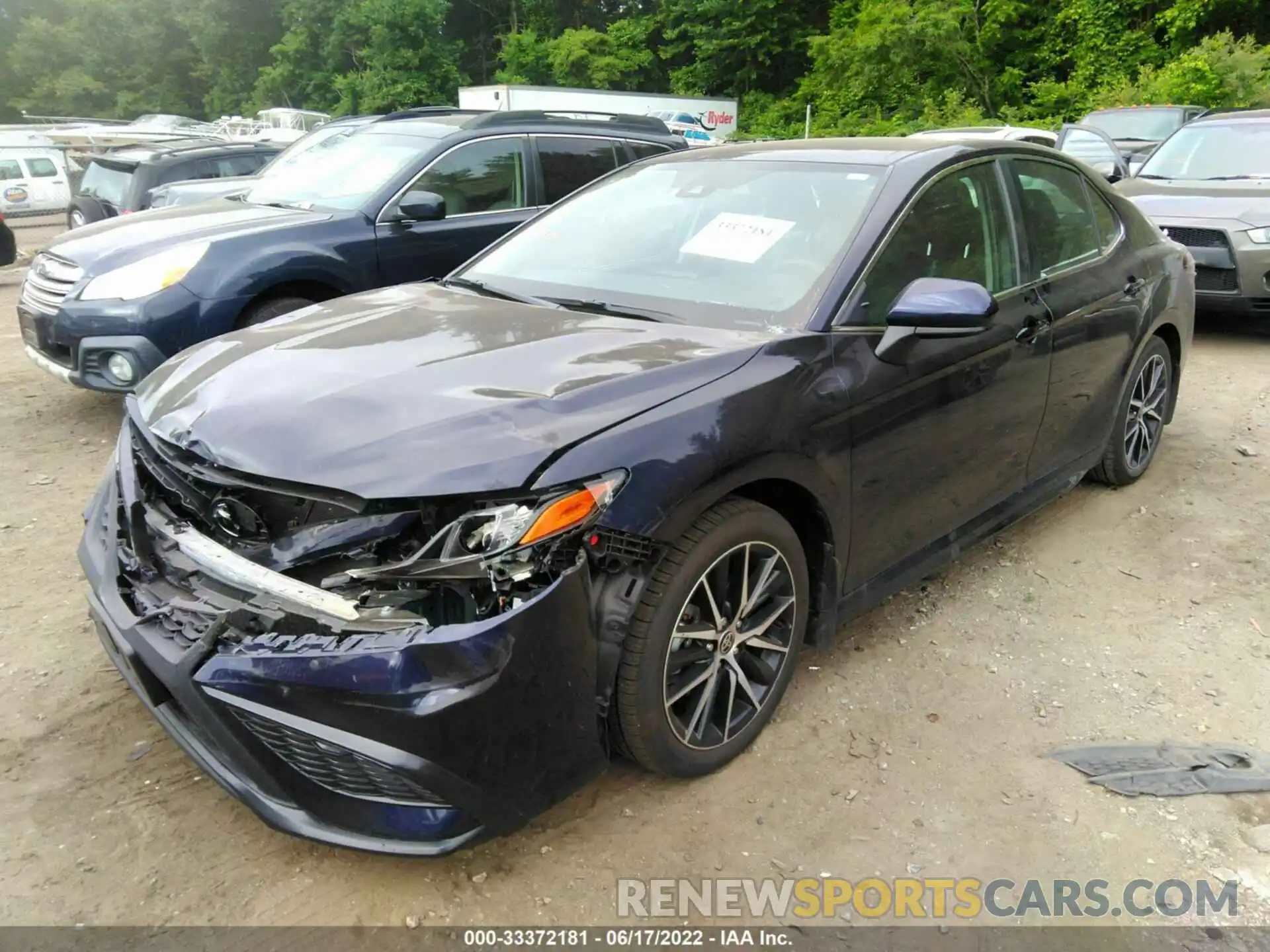 2 Photograph of a damaged car 4T1G11BK5MU047311 TOYOTA CAMRY 2021