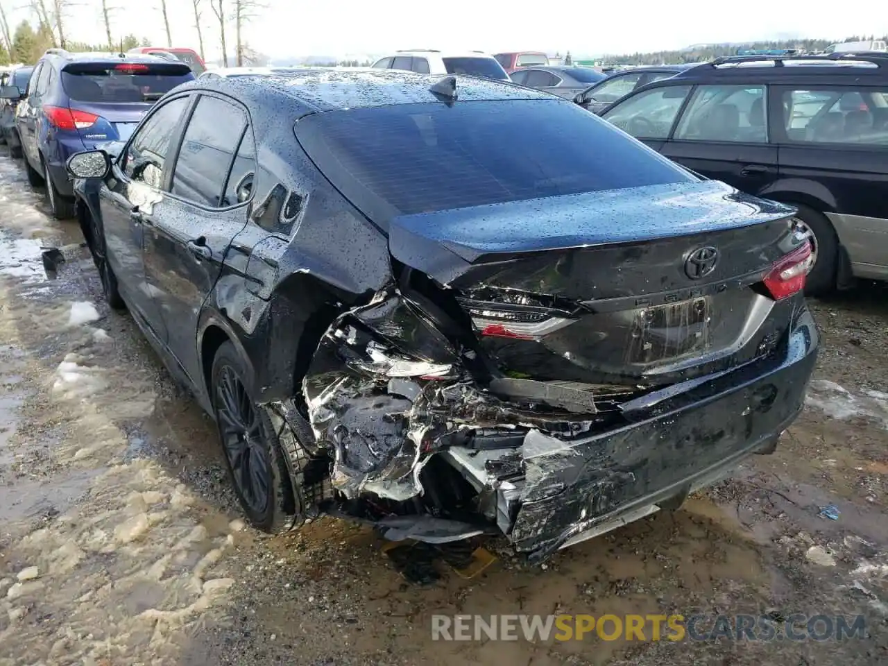 3 Photograph of a damaged car 4T1G11BK6MU022496 TOYOTA CAMRY 2021