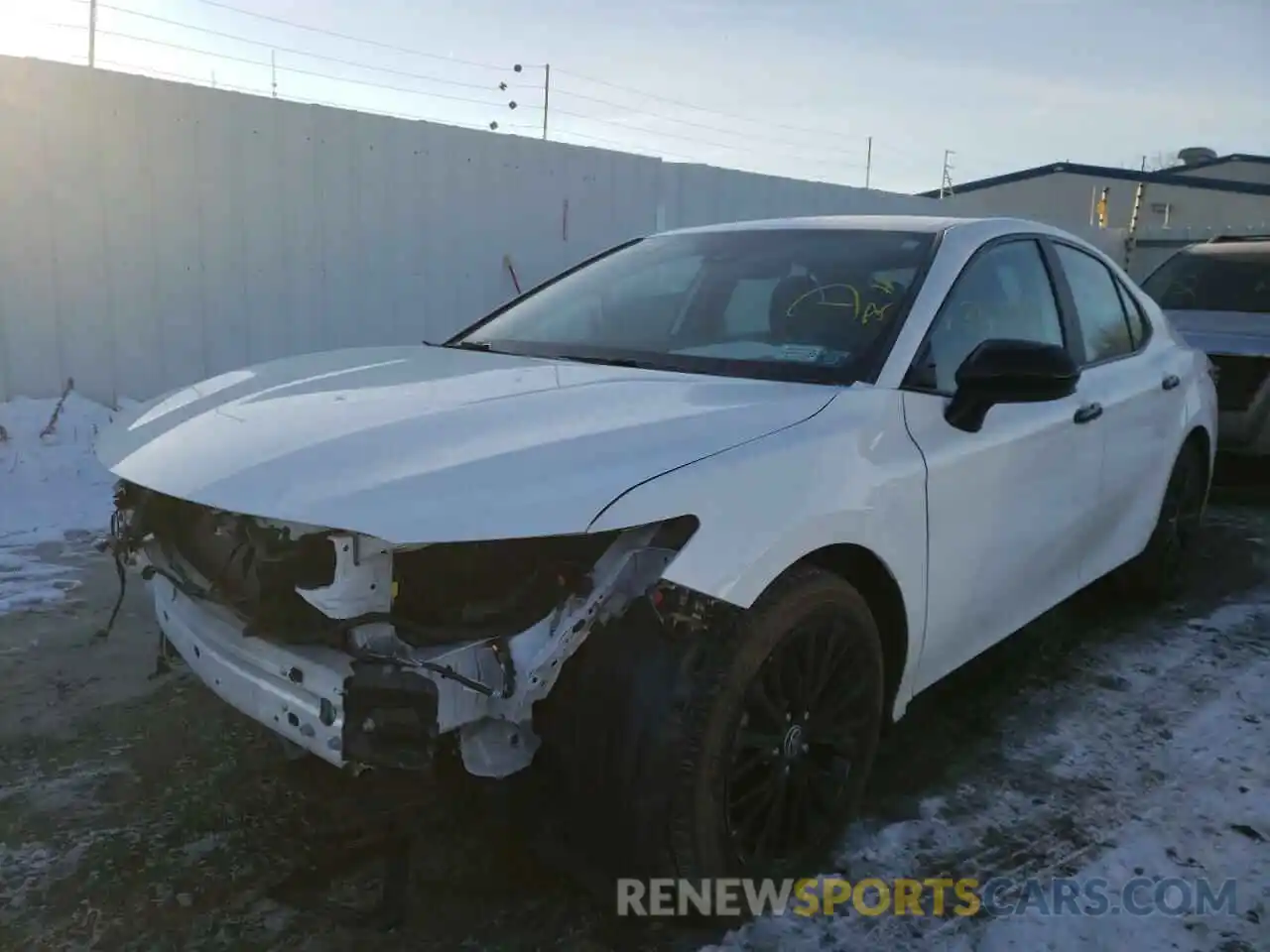 2 Photograph of a damaged car 4T1G11BK6MU023146 TOYOTA CAMRY 2021