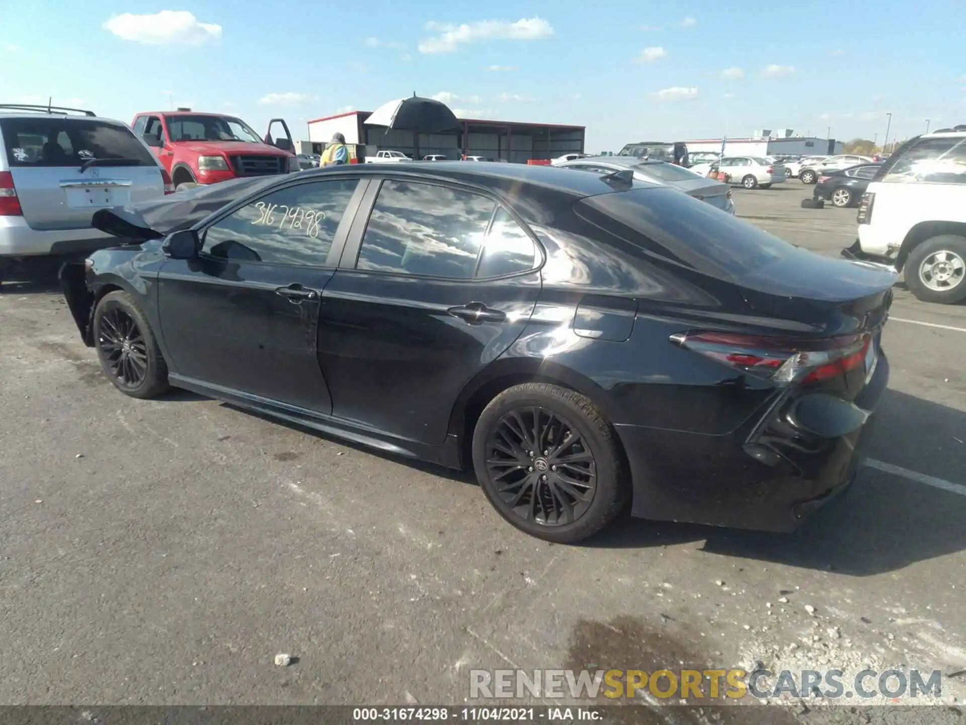 3 Photograph of a damaged car 4T1G11BK6MU023762 TOYOTA CAMRY 2021