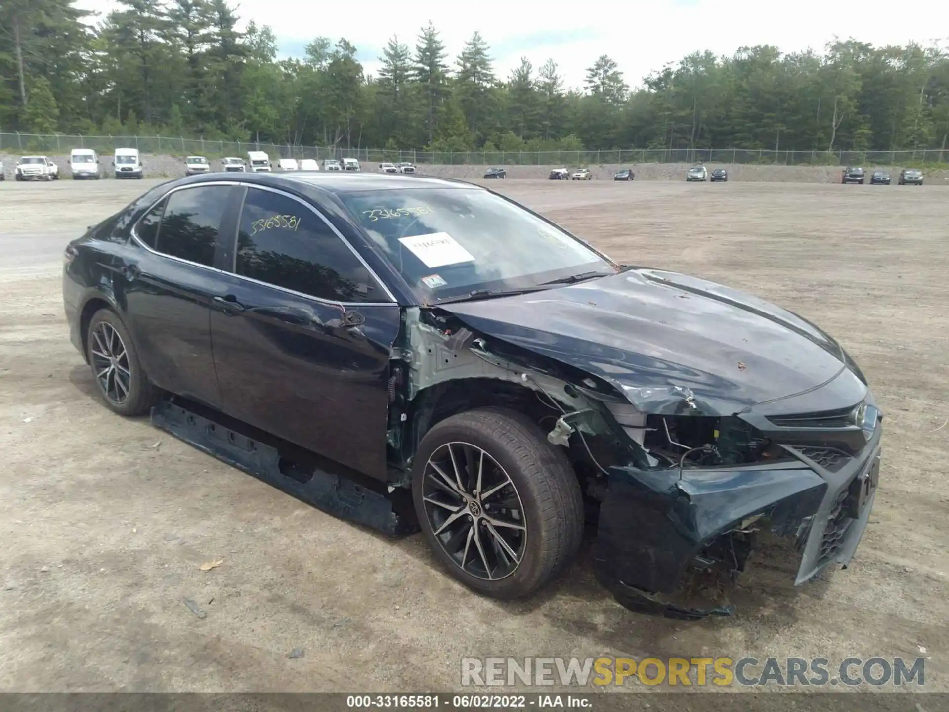 1 Photograph of a damaged car 4T1G11BK6MU042232 TOYOTA CAMRY 2021