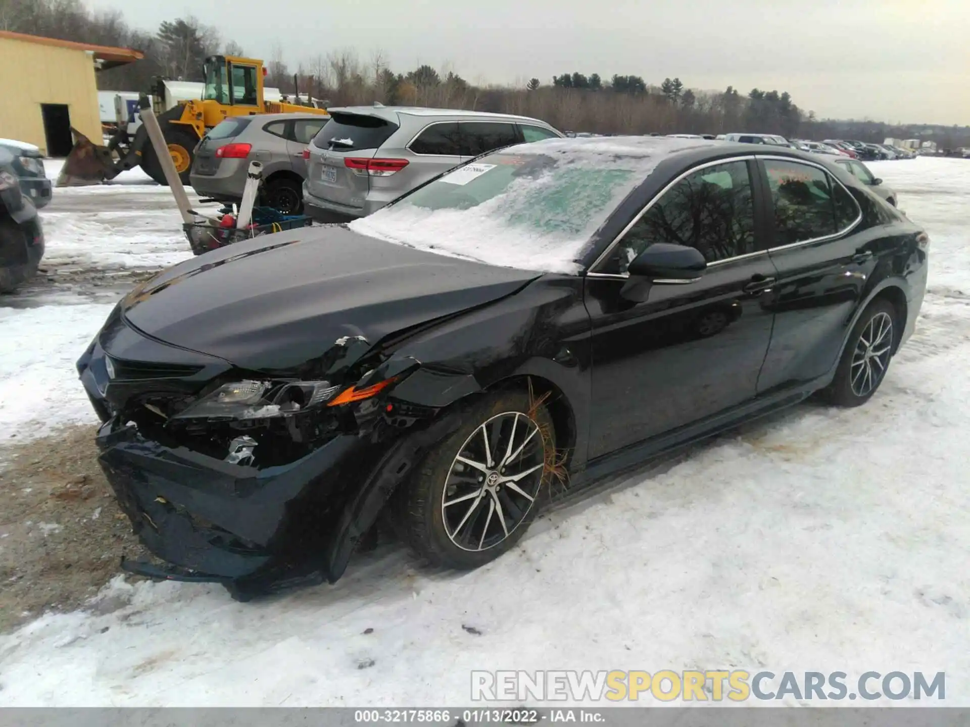 2 Photograph of a damaged car 4T1G11BK6MU044157 TOYOTA CAMRY 2021