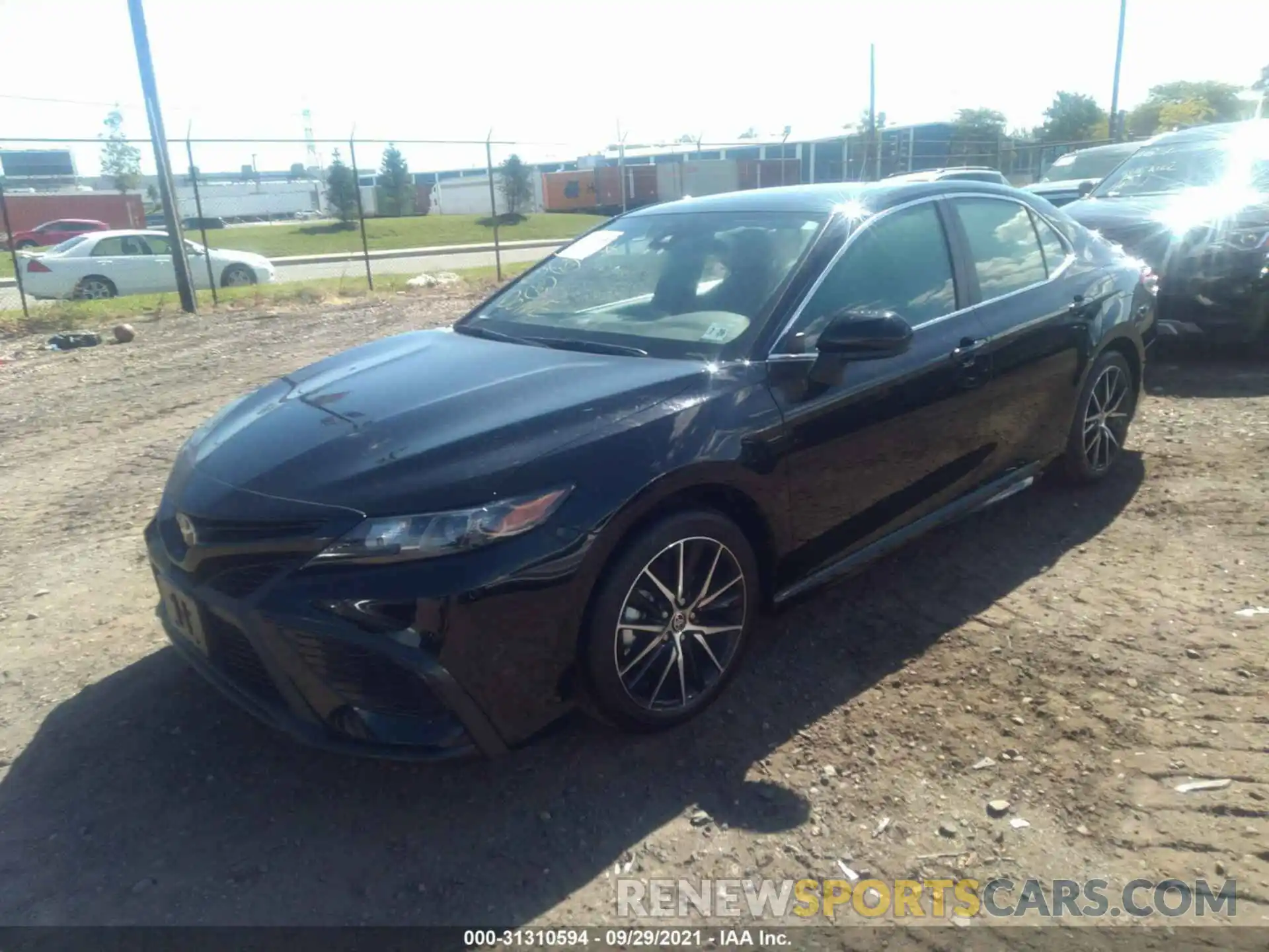 2 Photograph of a damaged car 4T1G11BK6MU044188 TOYOTA CAMRY 2021