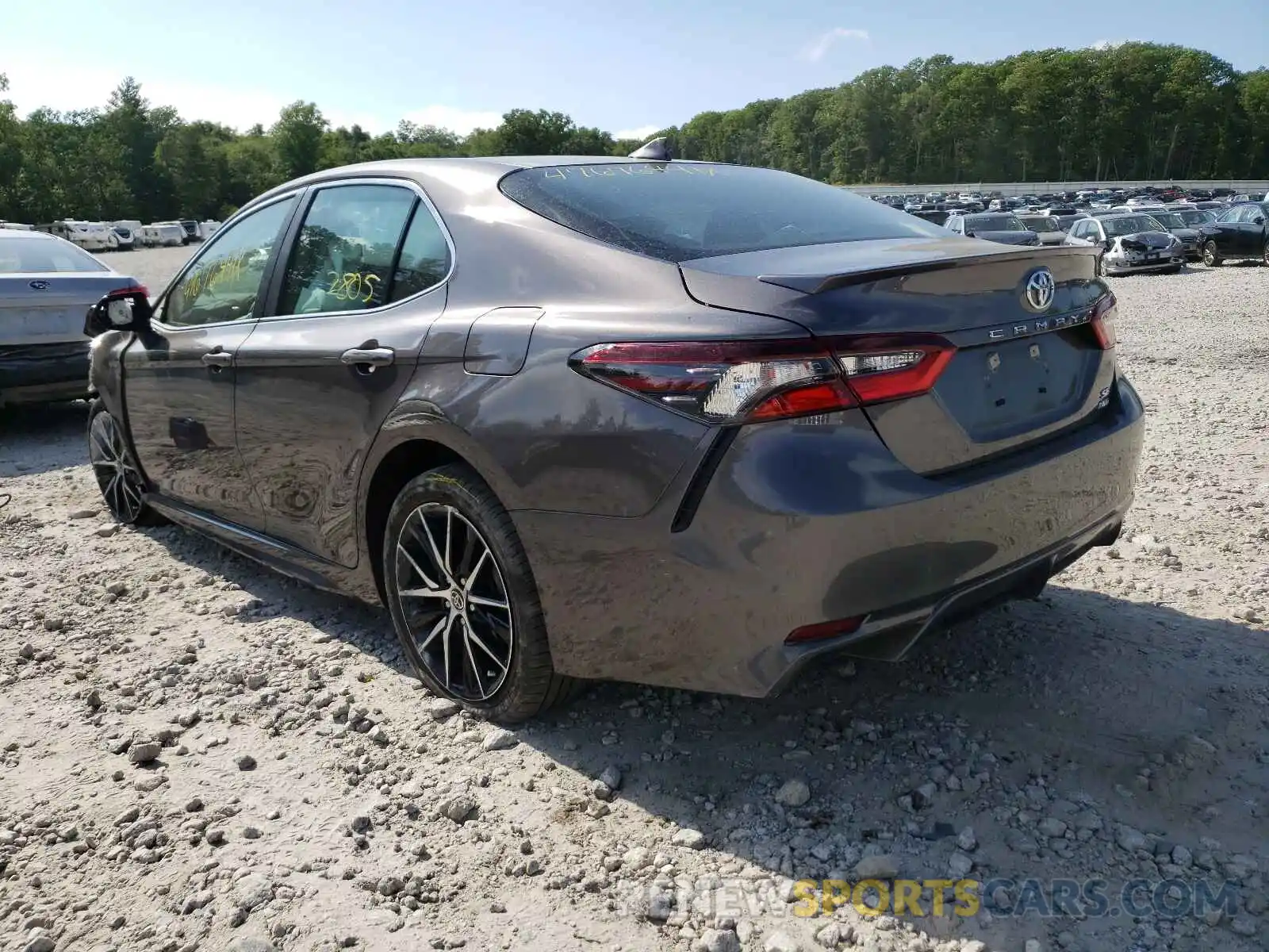 3 Photograph of a damaged car 4T1G11BK7MU021289 TOYOTA CAMRY 2021