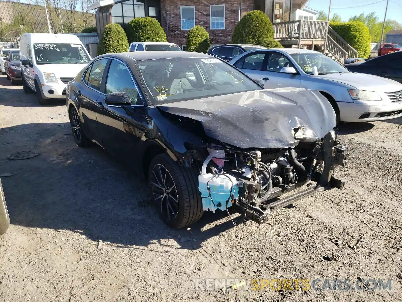 1 Photograph of a damaged car 4T1G11BK7MU030526 TOYOTA CAMRY 2021