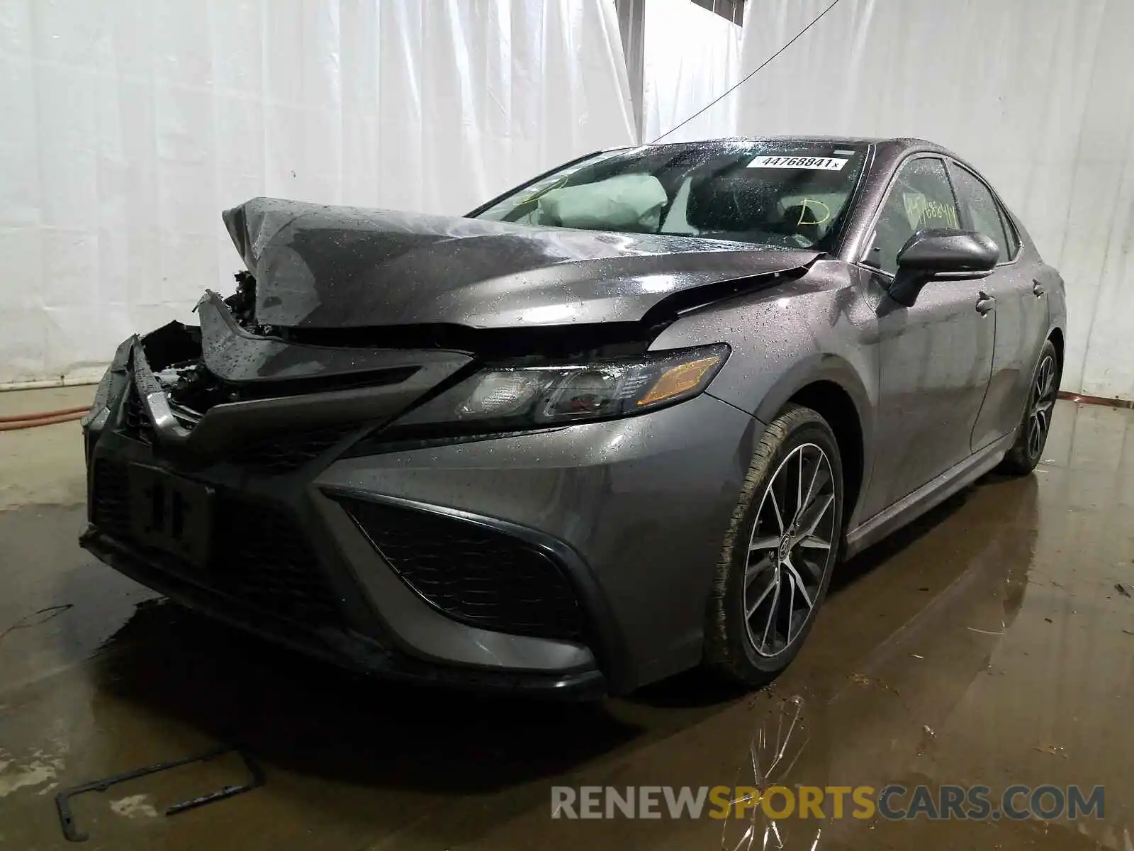 2 Photograph of a damaged car 4T1G11BK7MU033149 TOYOTA CAMRY 2021