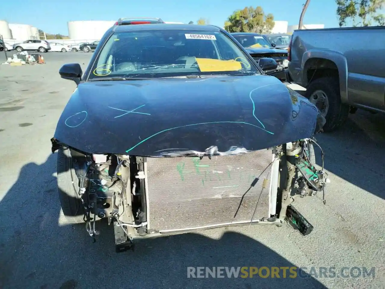 9 Photograph of a damaged car 4T1G11BK7MU034317 TOYOTA CAMRY 2021