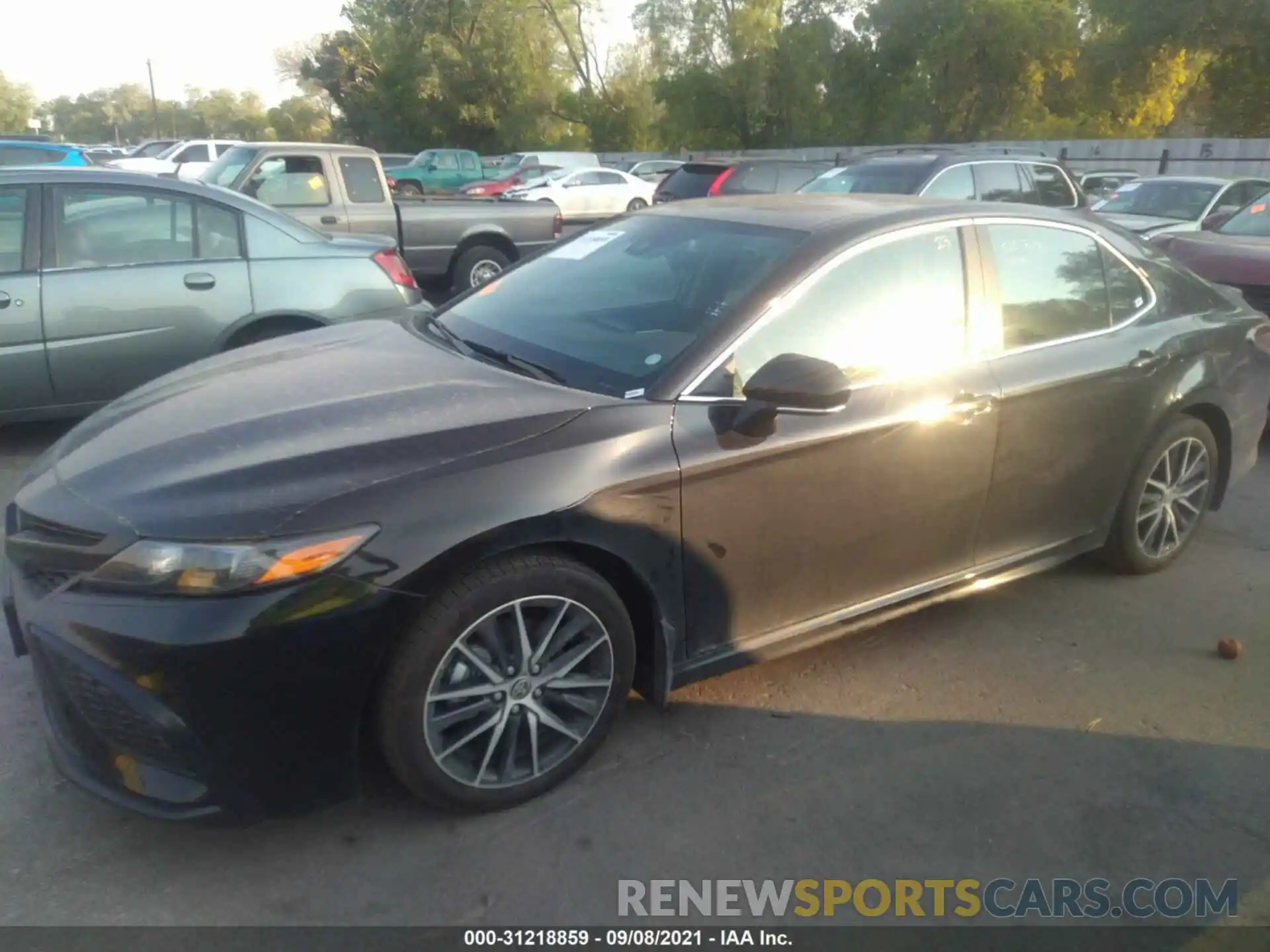 2 Photograph of a damaged car 4T1G11BK7MU034477 TOYOTA CAMRY 2021