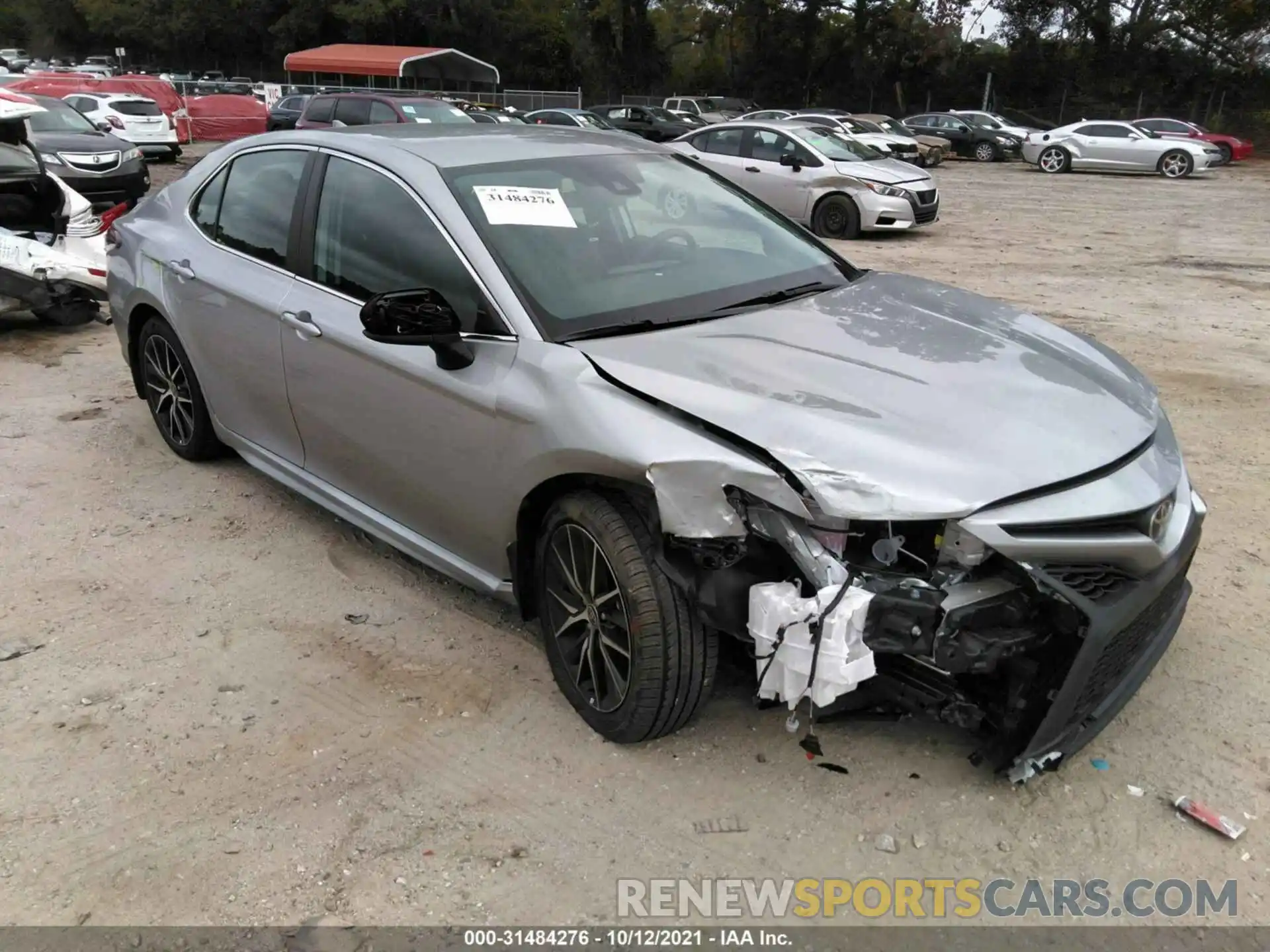 1 Photograph of a damaged car 4T1G11BK7MU037122 TOYOTA CAMRY 2021