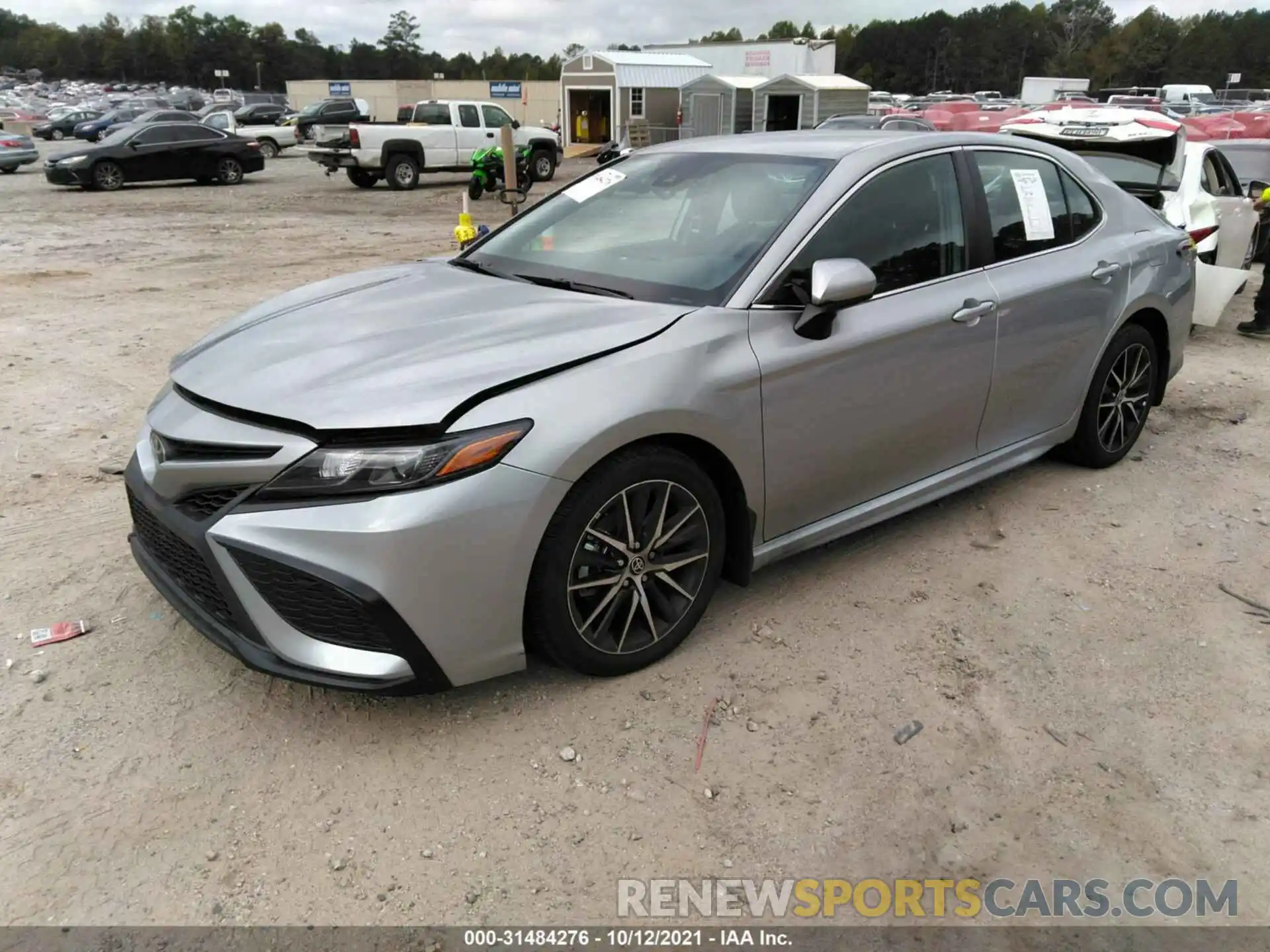 2 Photograph of a damaged car 4T1G11BK7MU037122 TOYOTA CAMRY 2021