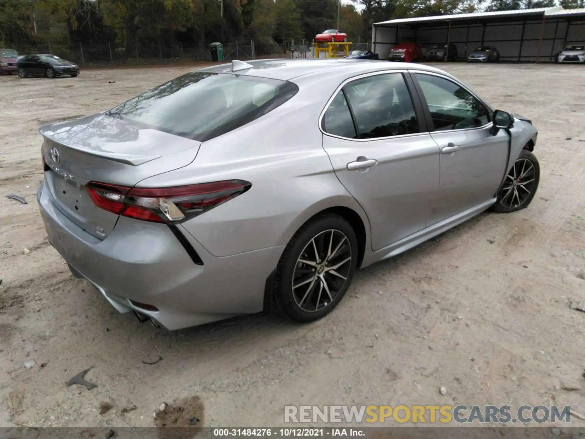 4 Photograph of a damaged car 4T1G11BK7MU037122 TOYOTA CAMRY 2021