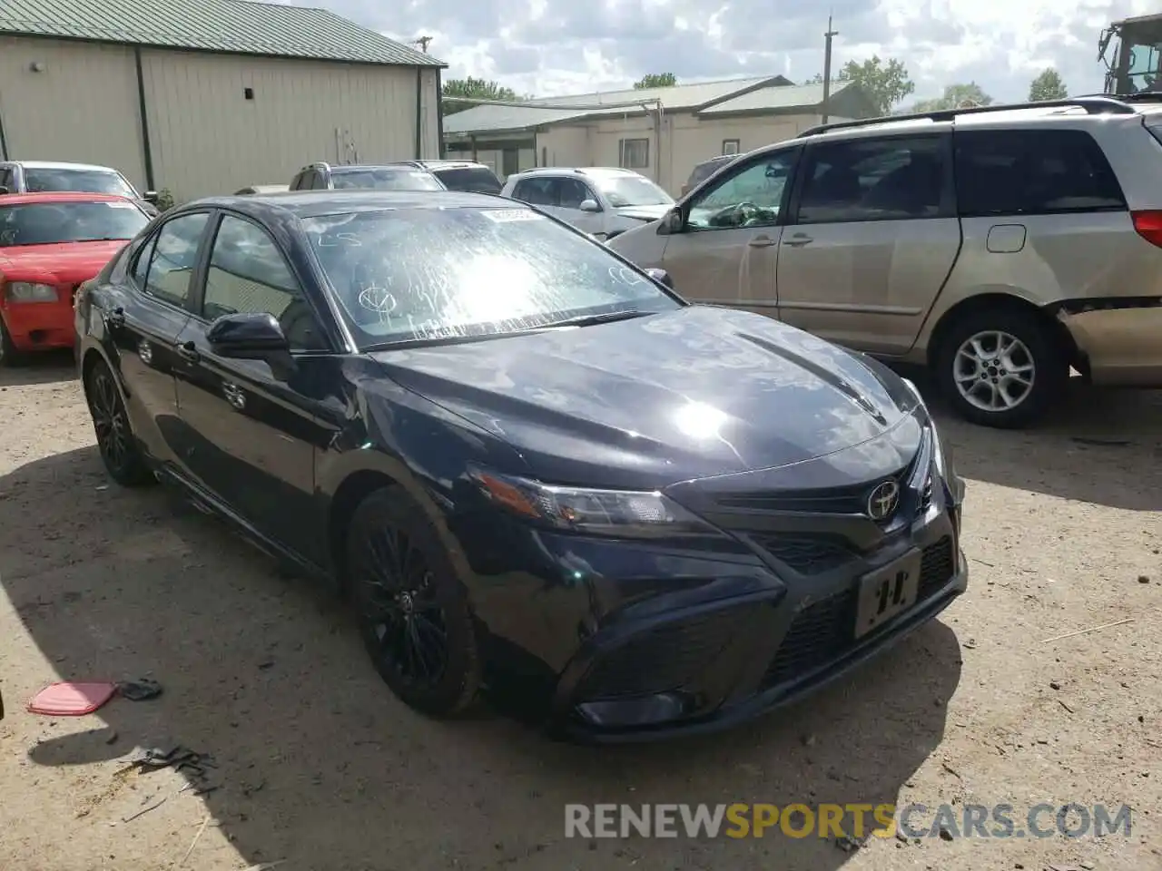 1 Photograph of a damaged car 4T1G11BK7MU041543 TOYOTA CAMRY 2021