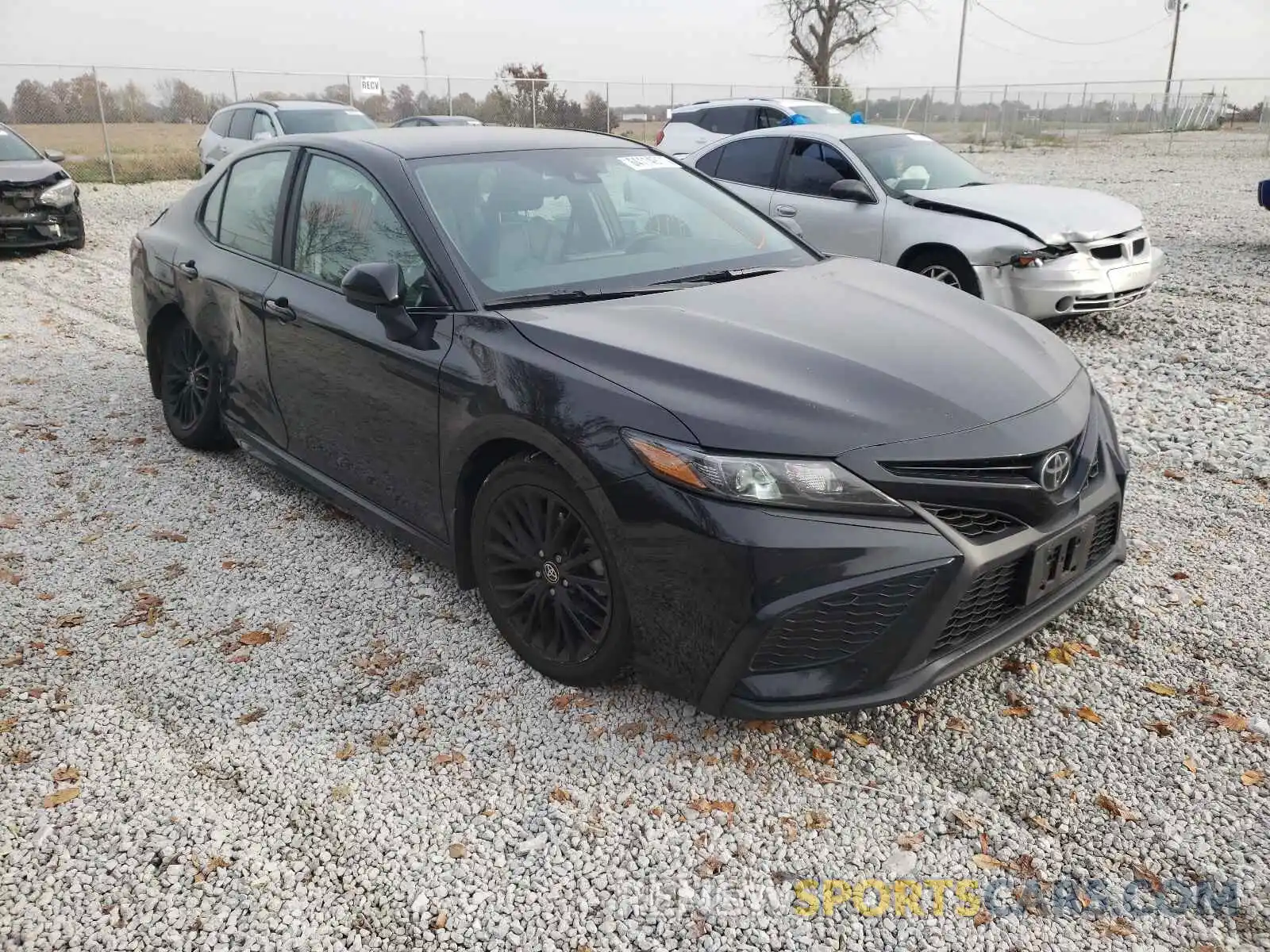 1 Photograph of a damaged car 4T1G11BK8MU024301 TOYOTA CAMRY 2021